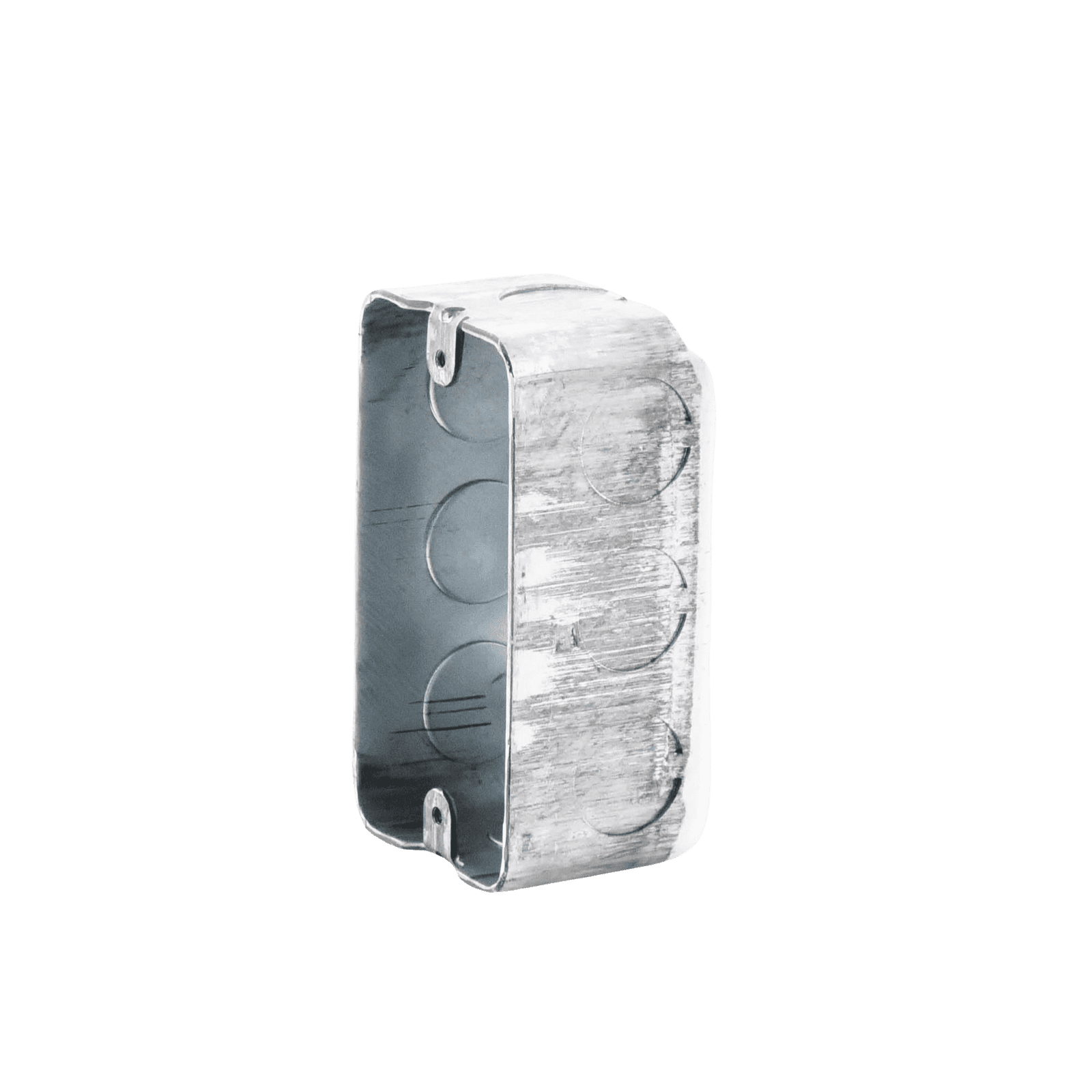 Caja (Chalupa) 4×2″/ Profundidad 1-7/8″/ 10 Entradas de 1/2″/ Troquelada. HUB-660 - RACO