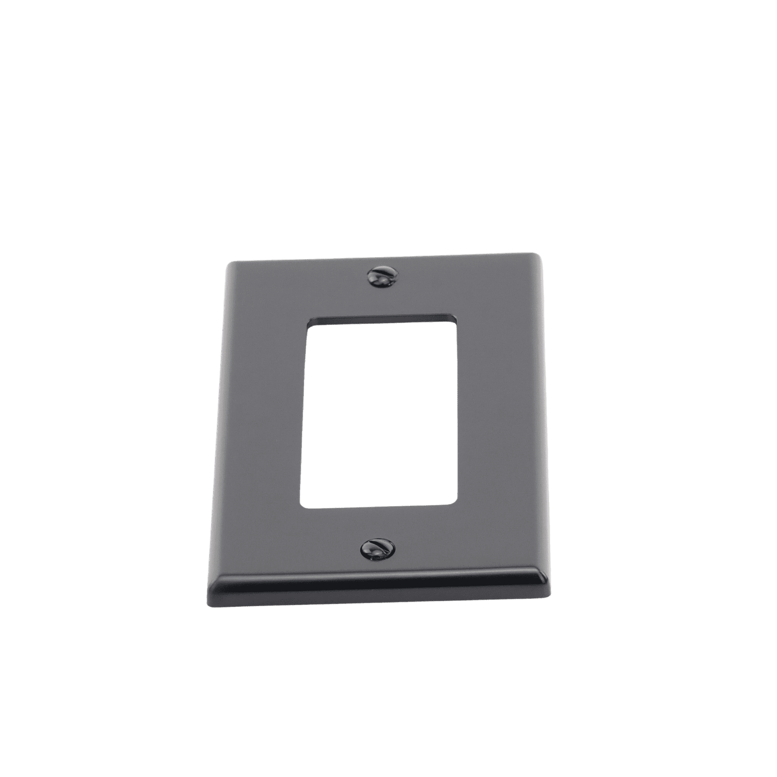 Tapa para Contacto Dúplex Color Negro. HUB-P26-BK - HUBBELL