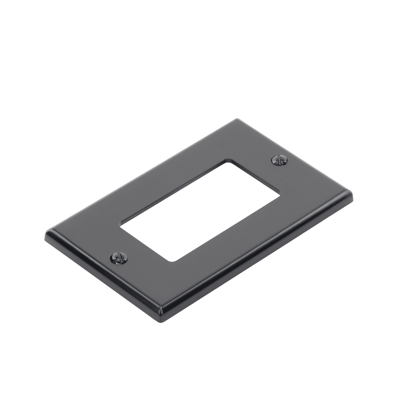Tapa para Contacto Dúplex Color Negro. HUB-P26-BK - HUBBELL