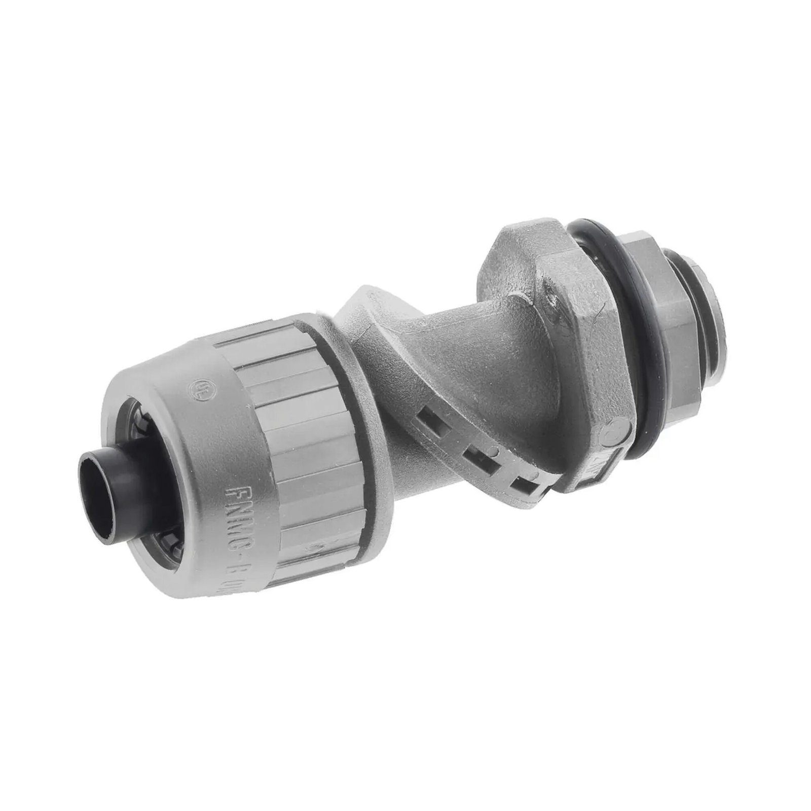 Conector Multi Posición de Nylon de 3/4″ para Tubería Liquidtight Polytuff. HUB-PS0759-NGY - HUBBELL