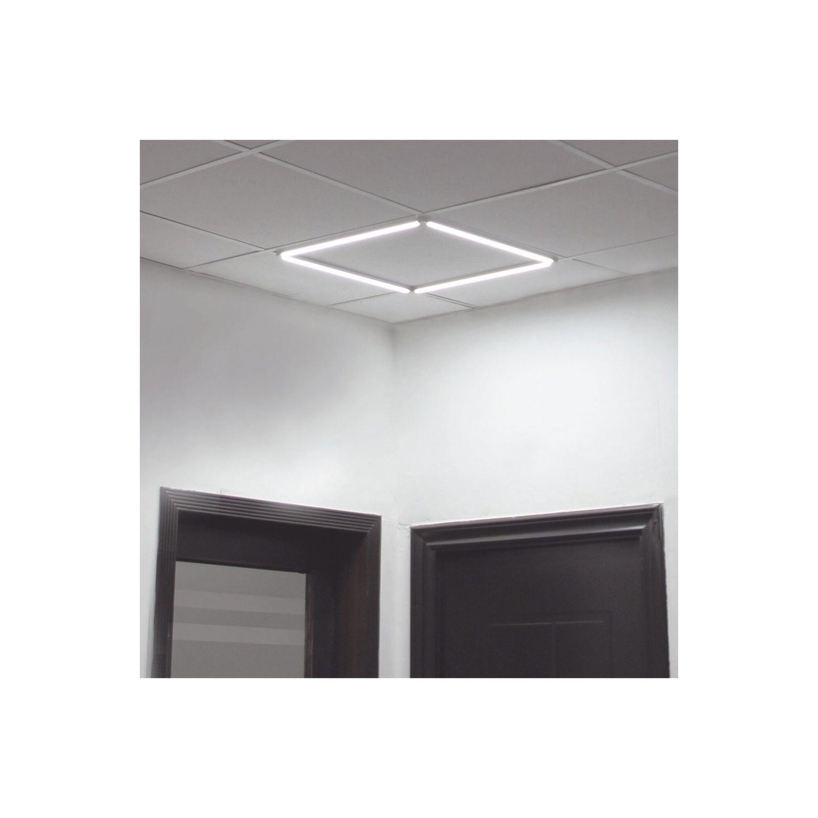 Marco LED Luminioso / 595 x 595 mm / 127 Vca~60Hz / Luz Blanca 6 500 °K / 3 000 lm. JLPP-40M - JWJ