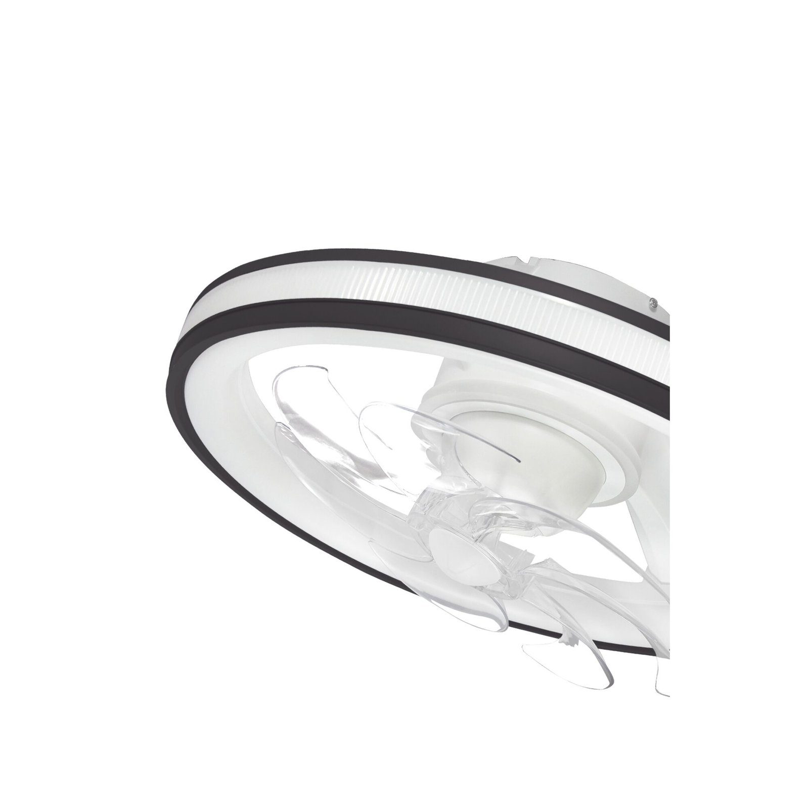 Ventilador de Techo con Luminario LED de 110 V CA 50/60 Hz / 88 W /4500 Lm / 6500 – 4 000 – 2 700 K /3 Tonos de Luz / 501 mm / 6 Velocidades / Dimeable. JLV-014 - JWJ