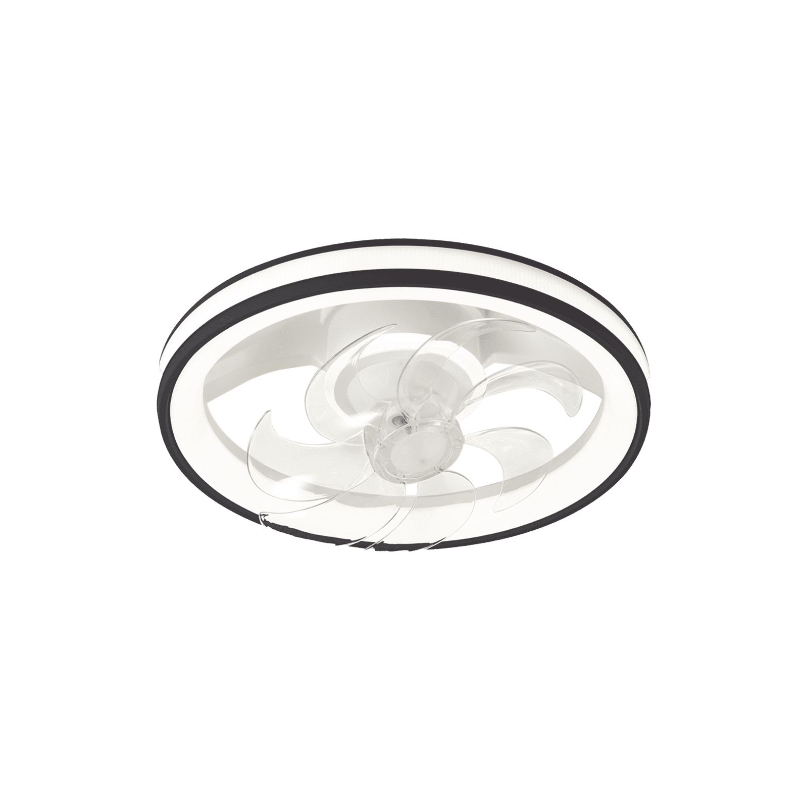 Ventilador de Techo con Luminario LED de  110 V CA 50/60 Hz /  88 W /4500 Lm / 6500 – 4 000 – 2 700 K /3 Tonos de Luz / 501 mm / 6 Velocidades / Dimeable. JLV-014 - JWJ