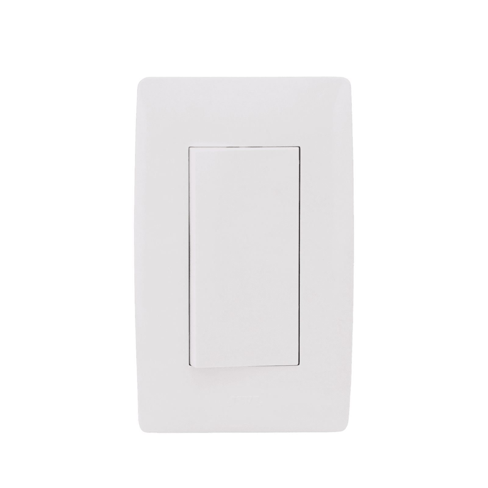 Placa con Interruptor Escalera 10 A/ 127 V CA ~ 60 Hz / 3 Módulos / Color Blanco. JTL-C7302 - JWJ