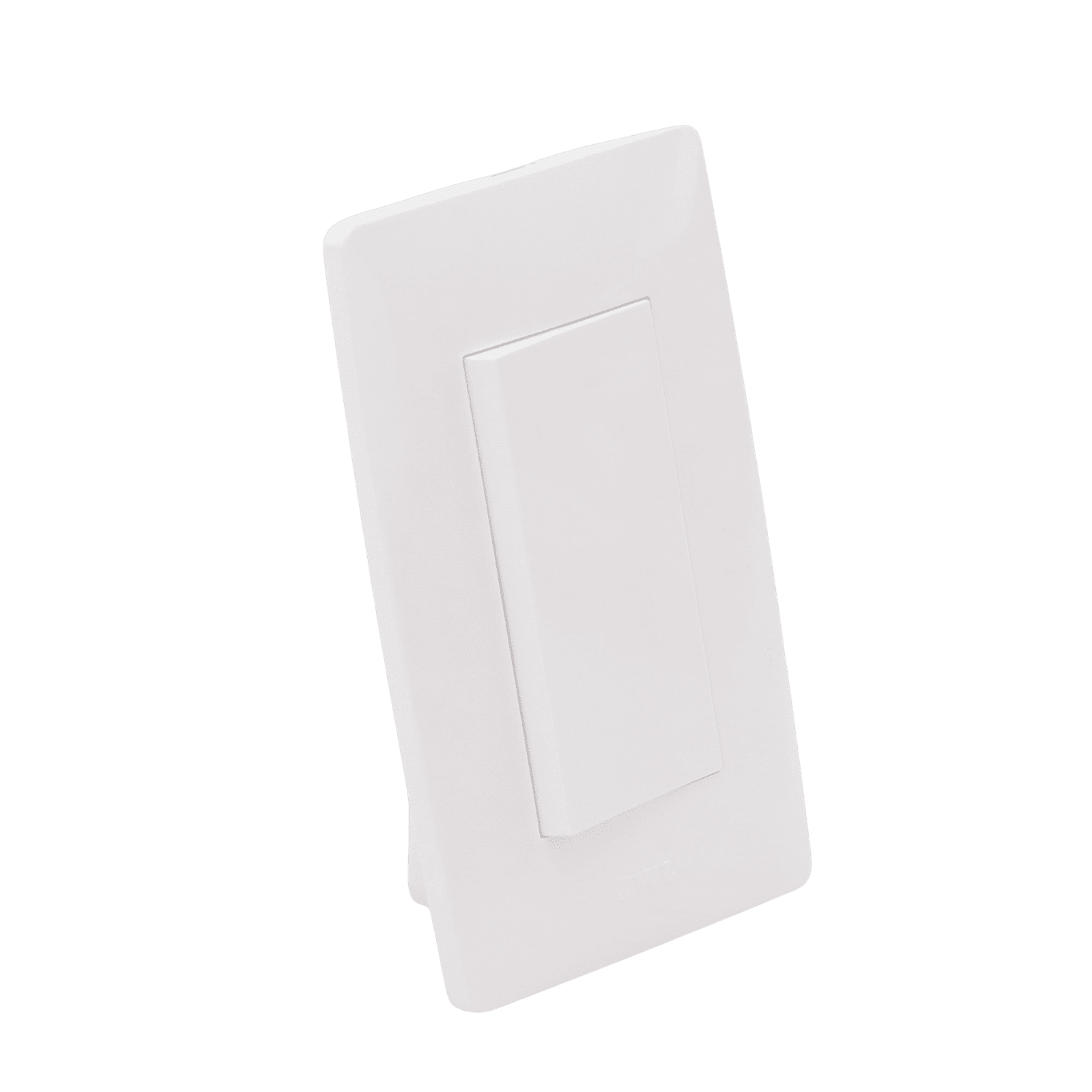 Placa con Interruptor Escalera 10 A/ 127 V CA ~ 60 Hz / 3 Módulos / Color Blanco. JTL-C7302 - JWJ