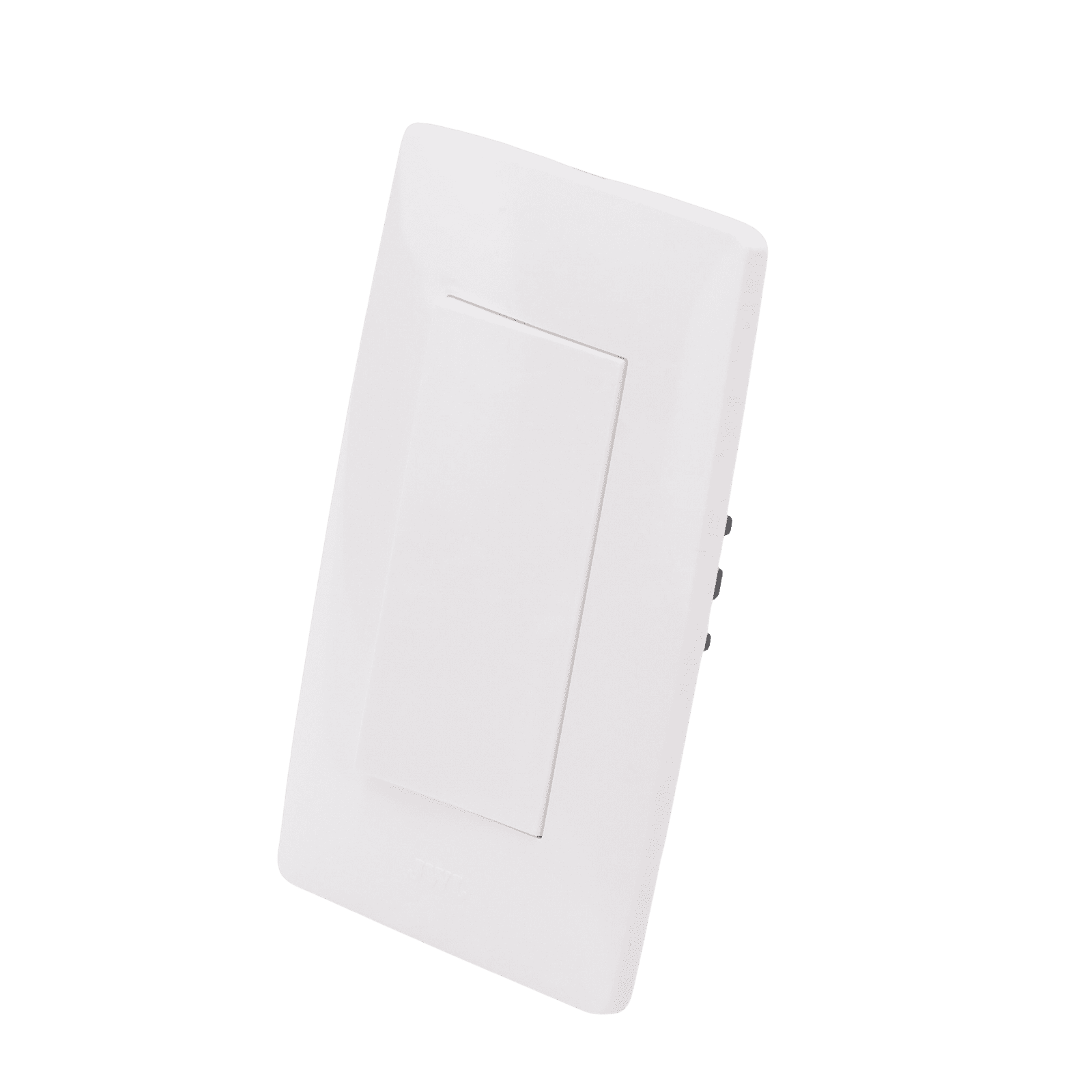 Placa con Interruptor Escalera 10 A/ 127 V CA ~ 60 Hz / 3 Módulos / Color Blanco. JTL-C7302 - JWJ