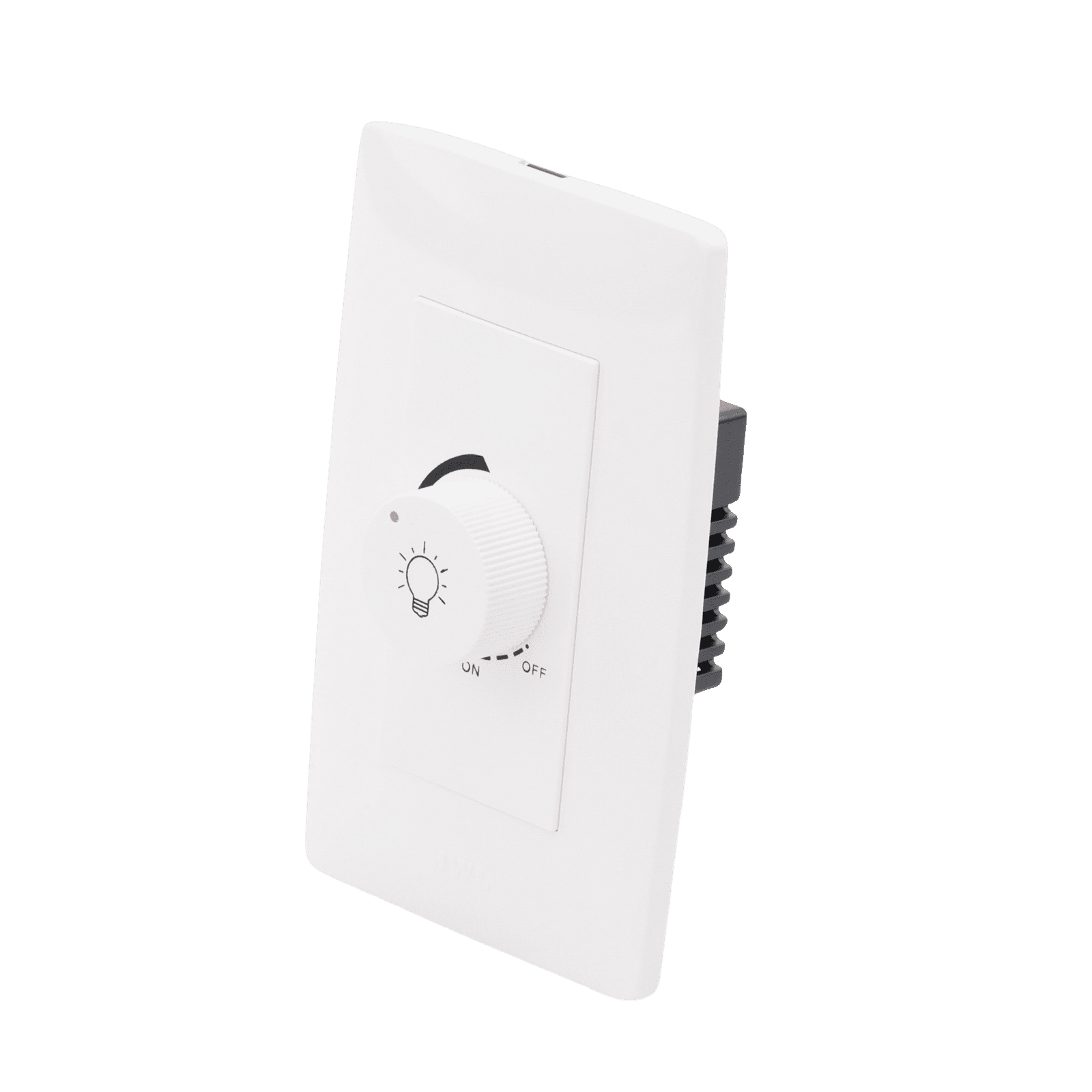 Placa con Dimmer Rotativo para Lámpara Incandescentes / 300 W 127 V CA / Color Blanco. JTL-C7329 - JWJ