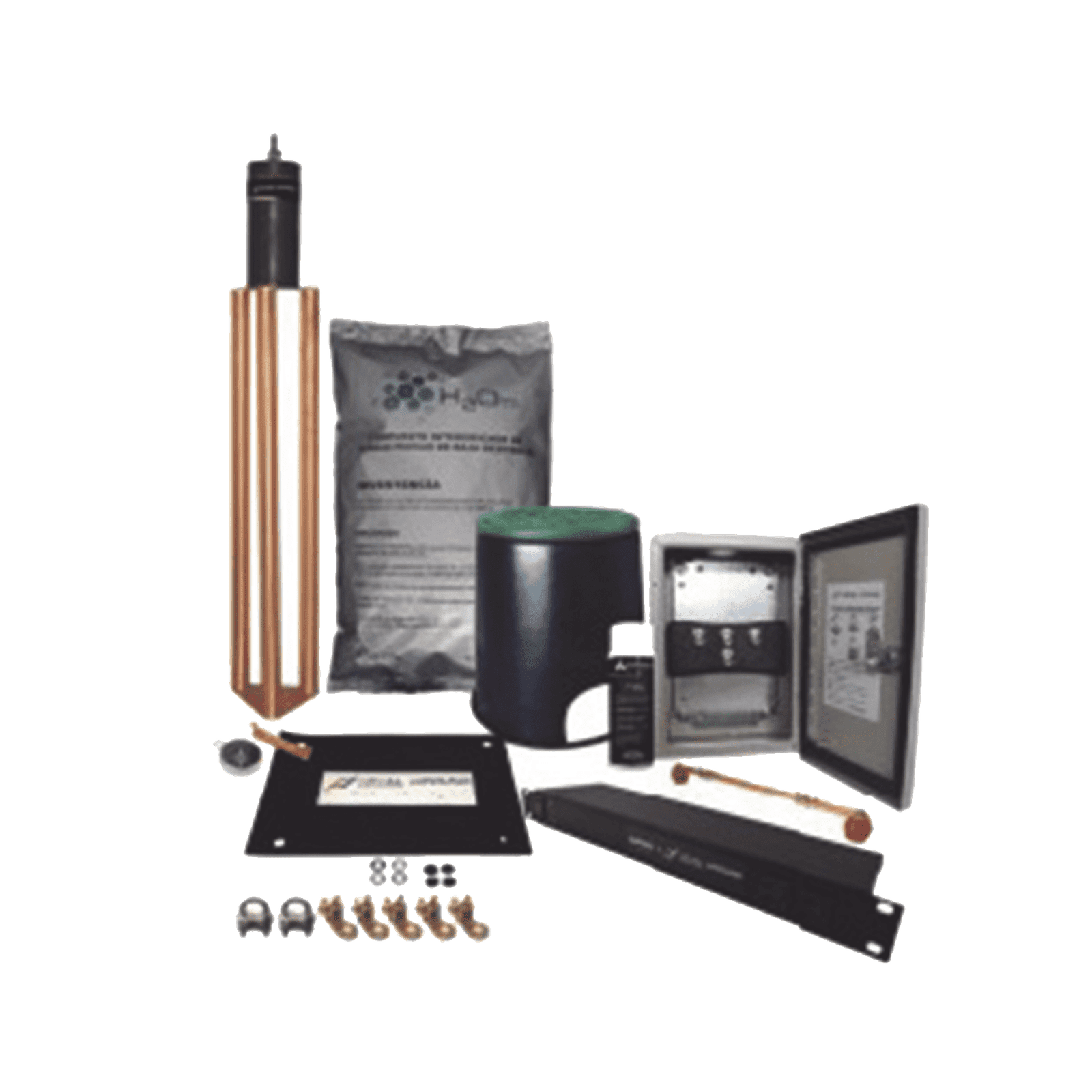 Kit de Tierra Física Recomendada para Cuartos de Telecomunicaciones (Data Center). KIT-MASTER-TG-SITEV2 - TOTAL GROUND