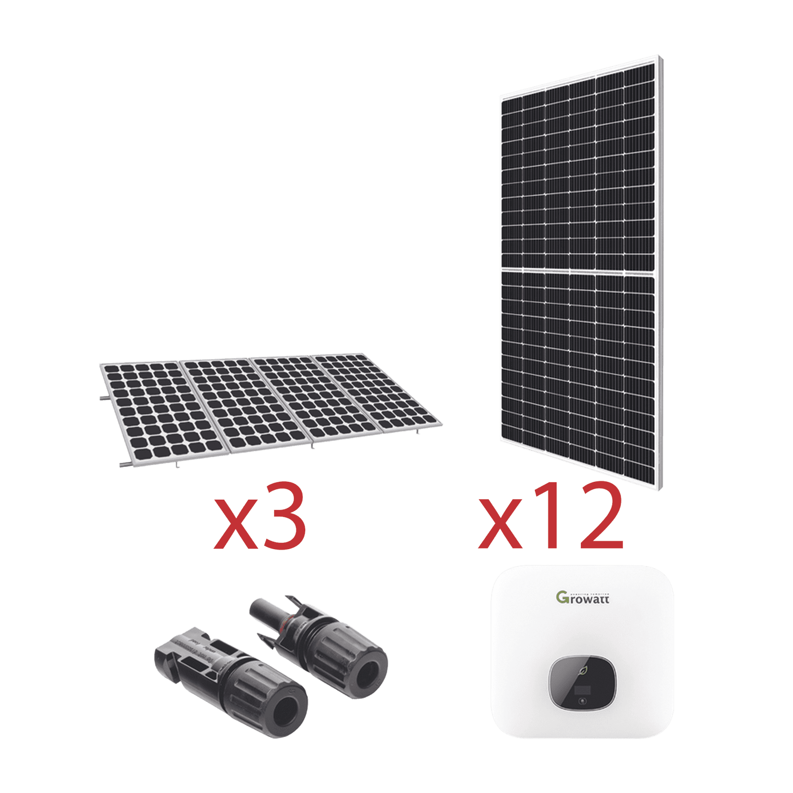 Kit para Interconexión a la Red Eléctrica de CFE de 6 kW con Salida de 220 Vca. KITGT6K550V2 - GROWATT