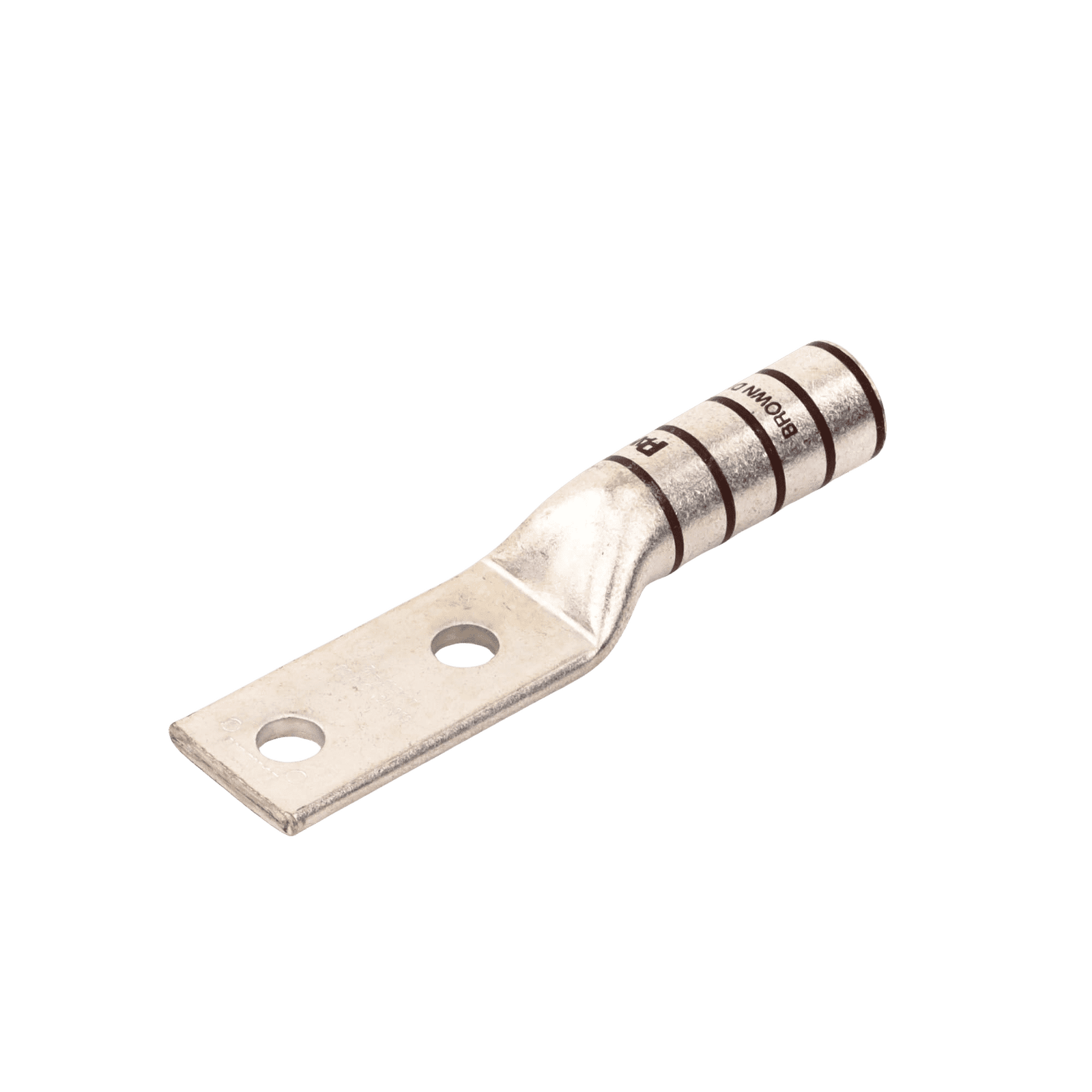 Terminal de Compresión Barril, 2 Orificios 1/2″, para Cable 500 KCMIL, Espacio entre Orificios 1.75″ LCC500-12-6 - PANDUIT