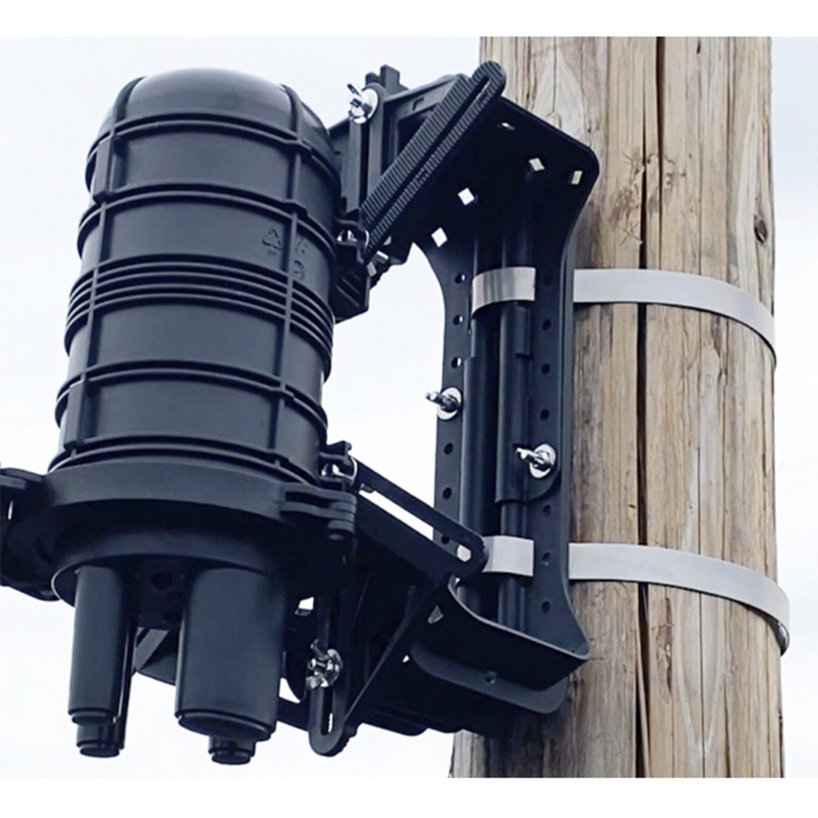 Bracket para Montaje de Caja de Empalme a Raqueta LP-CSS LP-CSSB - LINKEDPRO BY EPCOM