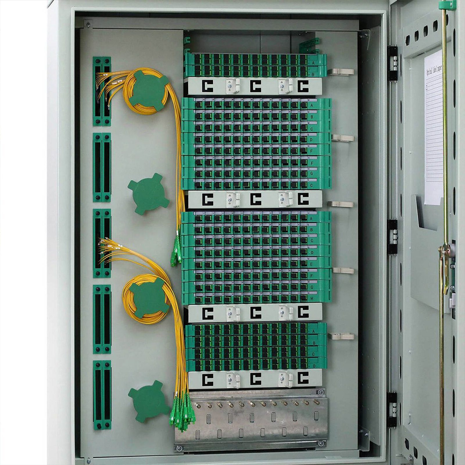 Gabinete de Distribución de Conexión Cruzada para Fibra Óptica (FDT) Capacidad hasta 288 Hilos LP-FDT-288 - LINKEDPRO BY EPCOM