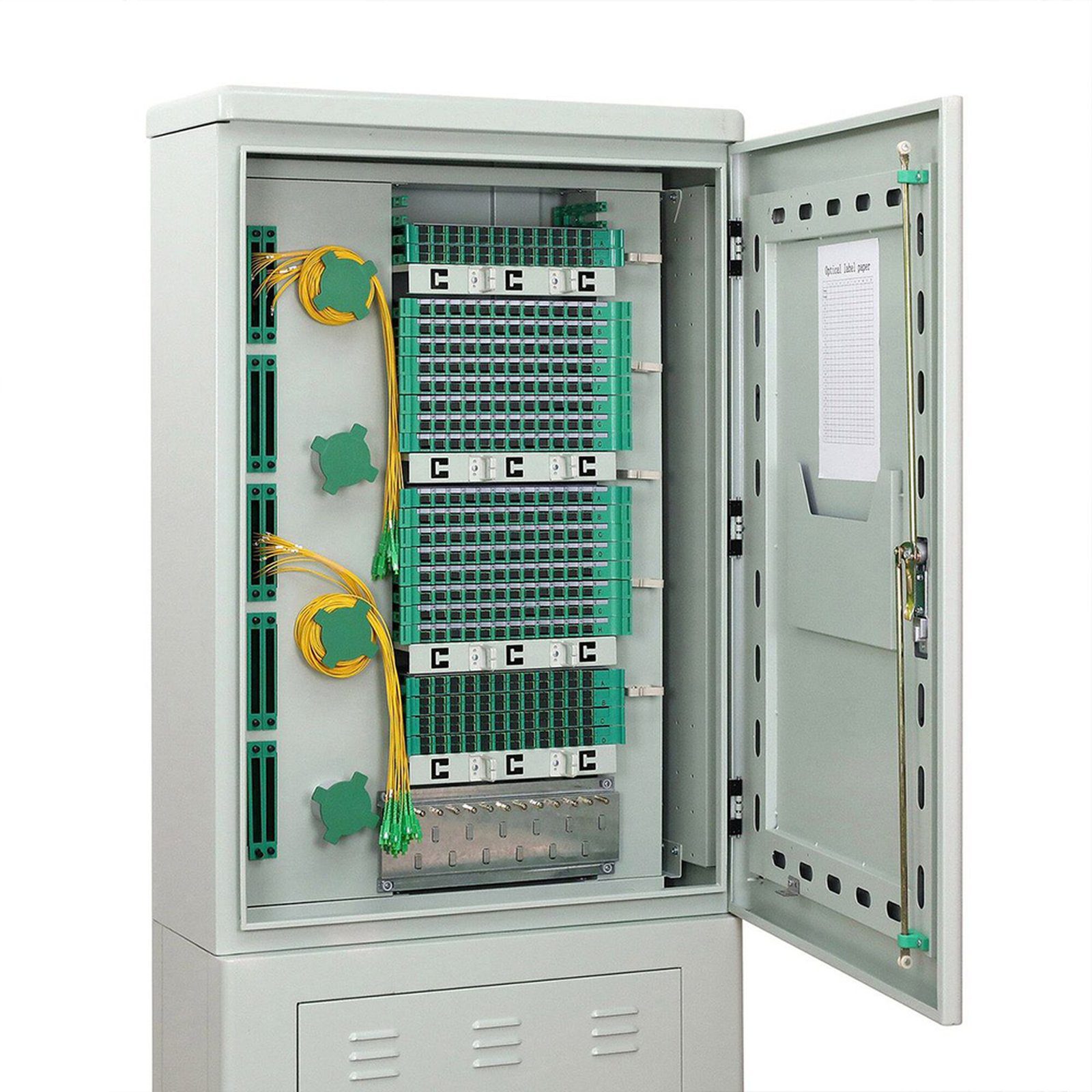 Gabinete de Distribución de Conexión Cruzada para Fibra Óptica (FDT) Capacidad hasta 288 Hilos LP-FDT-288 - LINKEDPRO BY EPCOM