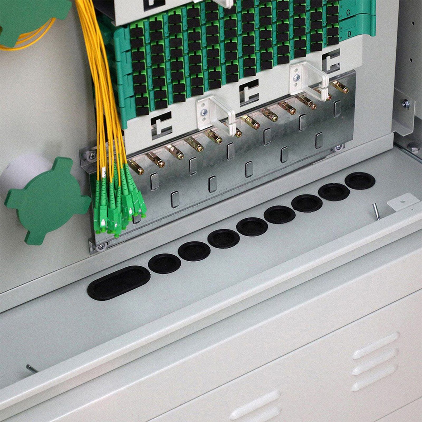 Gabinete de Distribución de Conexión Cruzada para Fibra Óptica (FDT) Capacidad hasta 288 Hilos LP-FDT-288 - LINKEDPRO BY EPCOM