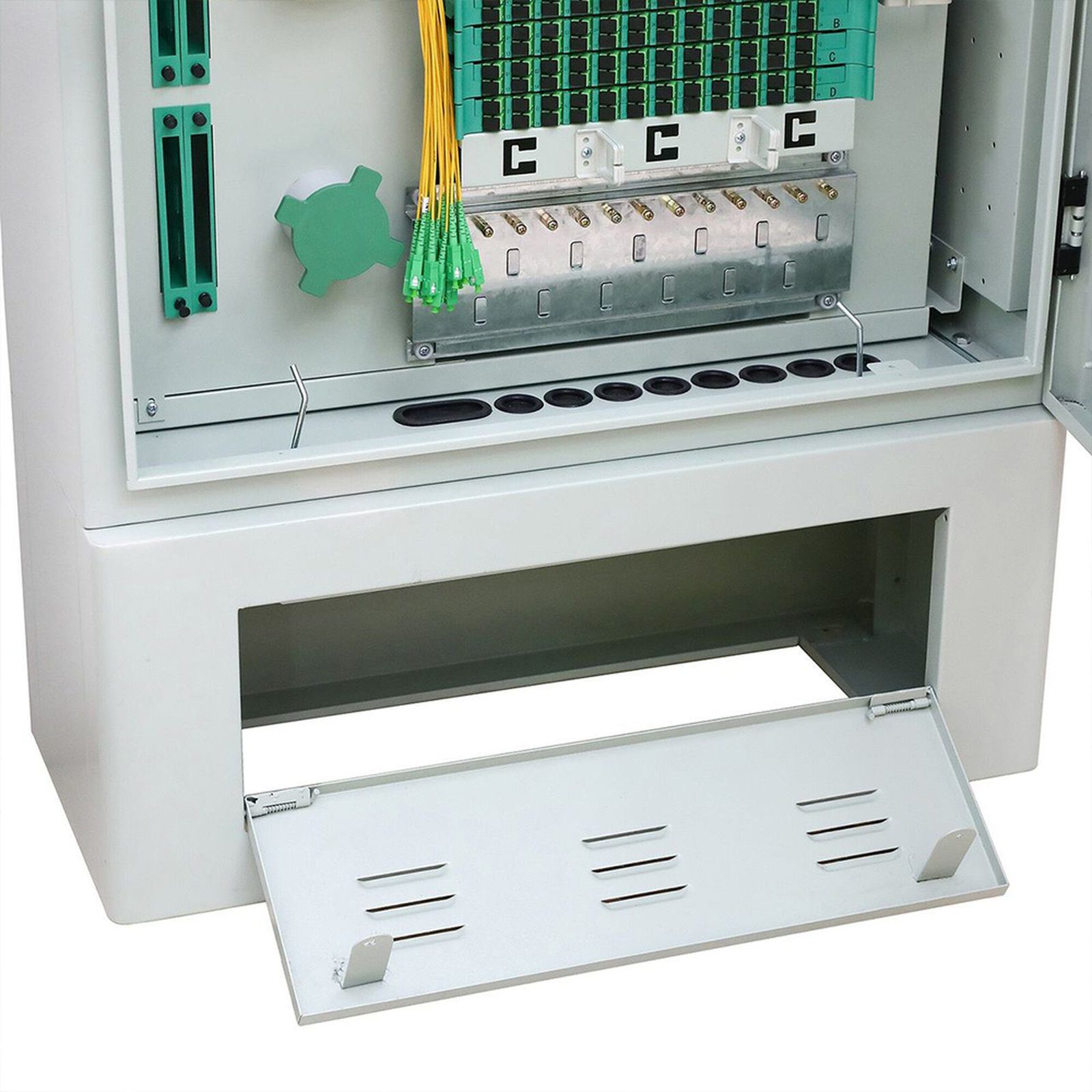 Gabinete de Distribución de Conexión Cruzada para Fibra Óptica (FDT) Capacidad hasta 288 Hilos LP-FDT-288 - LINKEDPRO BY EPCOM
