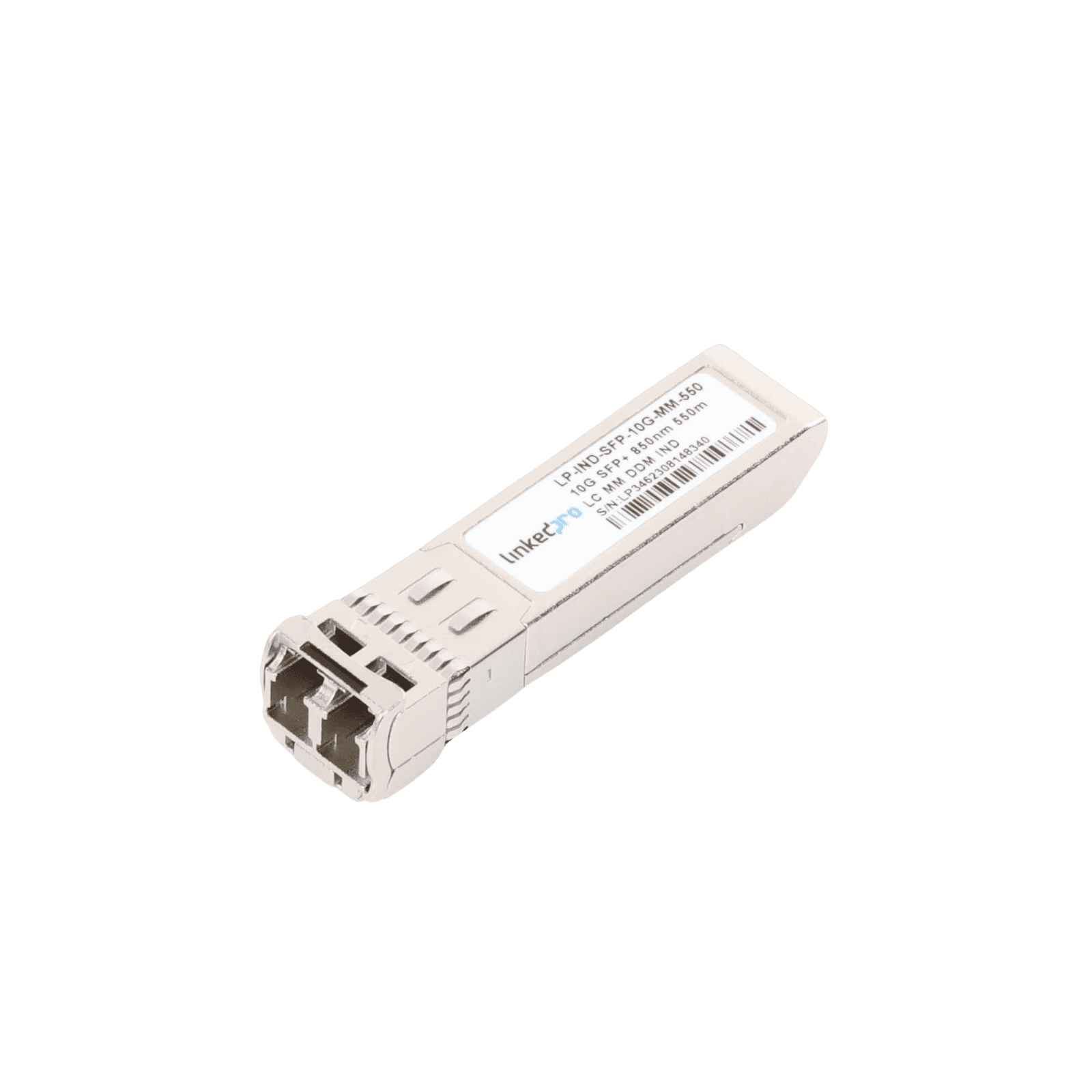 Transceptor Industrial SFP+ (Mini-Gbic) / Multimodo / 10 Gbps de velocidad / Conectores LC Dúplex / Hasta 550 km de Distancia LP-IND-SFP-10G-MM-550 219806 - LINKEDPRO BY EPCOM