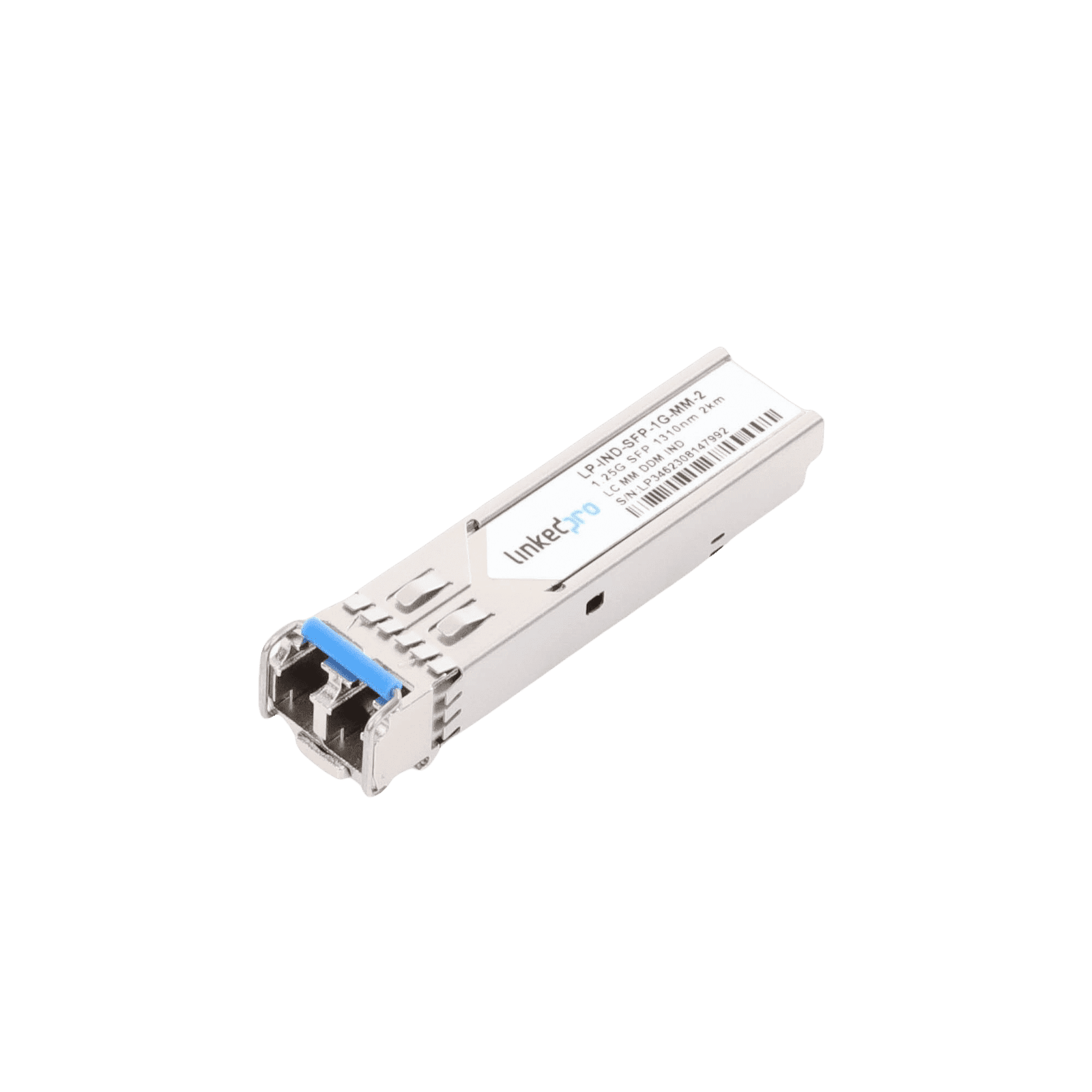 Transceptor Industrial SFP (Mini-Gbic) / Multimodo / 1.25 Gbps de velocidad / Conectores LC Dúplex / Hasta 2 km de Distancia LP-IND-SFP-1G-MM-2 219805 - LINKEDPRO BY EPCOM