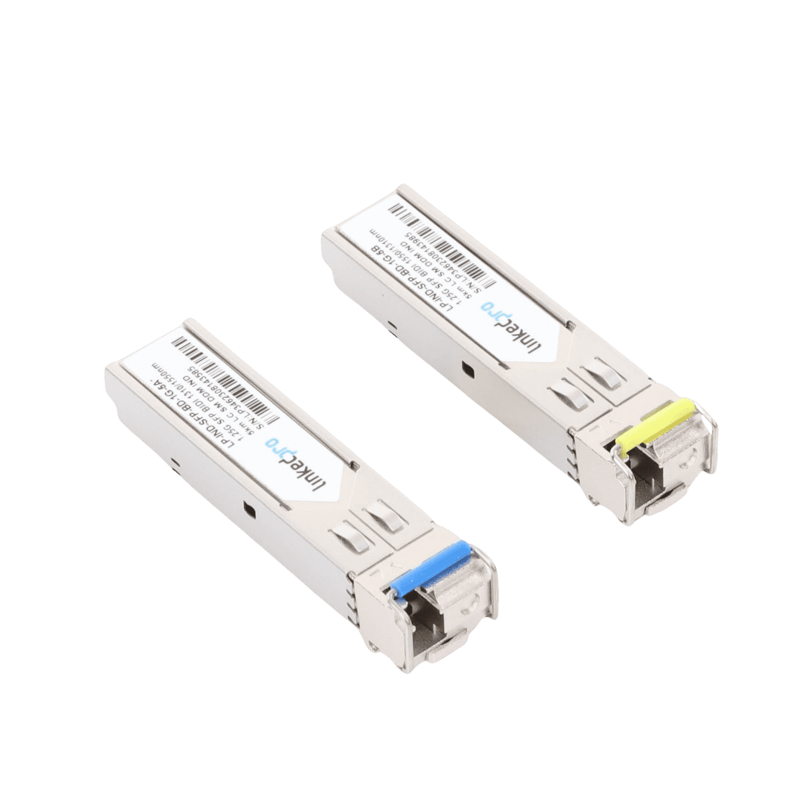 Transceptores Industriales SFP Bidireccionales (Mini GBIC) / Monomodo / 1.25 Gbps / Conector LC / Hasta 5 km de Distancia / 2 Piezas LP-IND-SFP-BD-1G-5 219427 - LINKEDPRO BY EPCOM