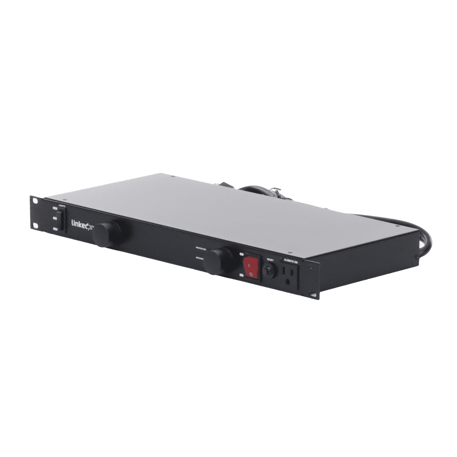 PDU para Distribución de Energía, Montaje en Rack, 11 salidas, Instalación Horizontal, de 19in, 1U, 15 Amp, 120 Vca, Con Indicador Led LP-PDU-11LED - LINKEDPRO BY EPCOM