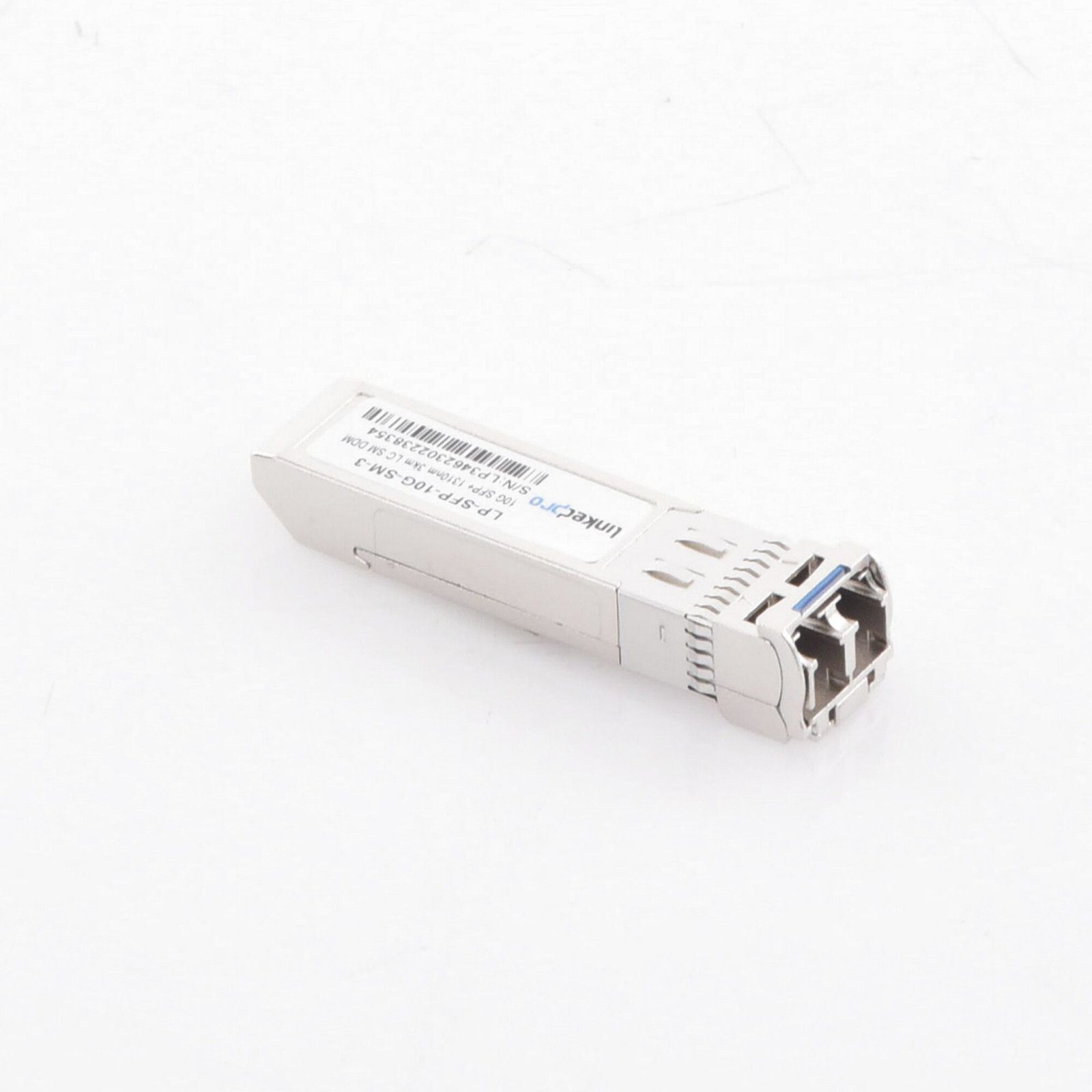 Transceptor SFP+ (Mini-Gbic) para fibra Monomodo, 10 Gbps de velocidad, Conectores LC, Dúplex, Hasta 3 km de Distancia. LP-SFP-10G-SM-3 215103 - LINKEDPRO BY EPCOM