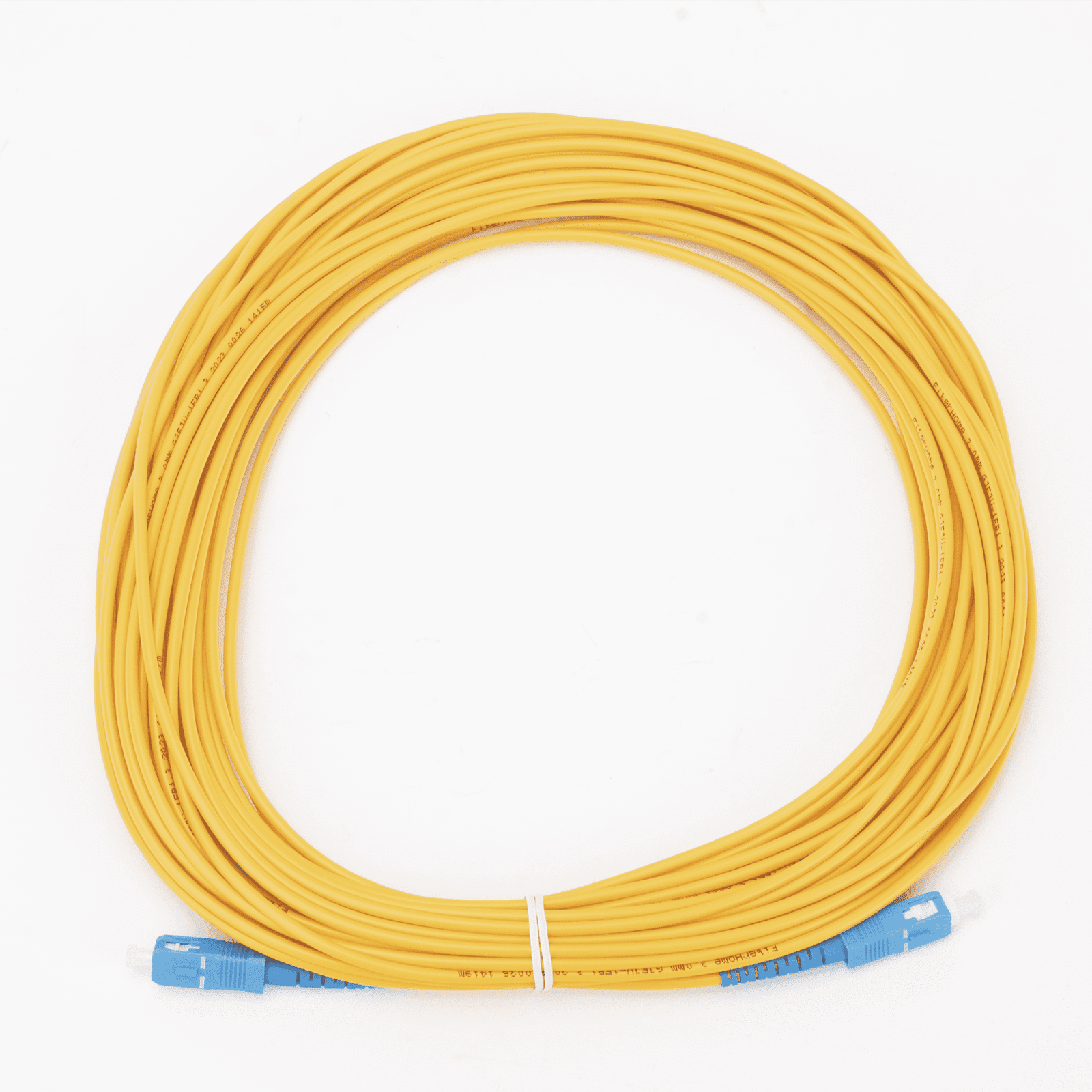 Jumper de Fibra Óptica Monomodo SC/UPC-SC/UPC Simplex de 10 metros, 3mm LPSM3SCUSCUS10 - LINKEDPRO BY EPCOM
