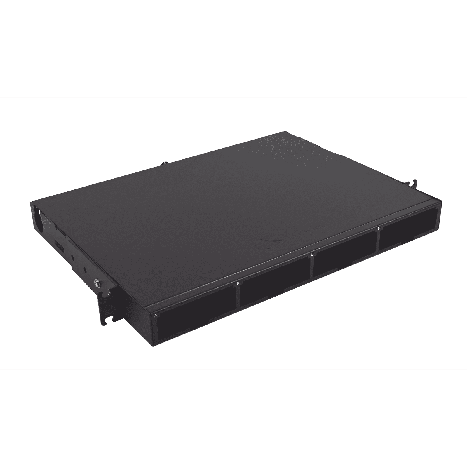Distribuidor de Fibra Óptica de Alta Densidad LigthVerse *Core* Para Rack de 19in, Acepta 4 Placas Plug and Play, Hasta 96 Fibras, 1 UR LVE-1U-MS-C01A - SIEMON