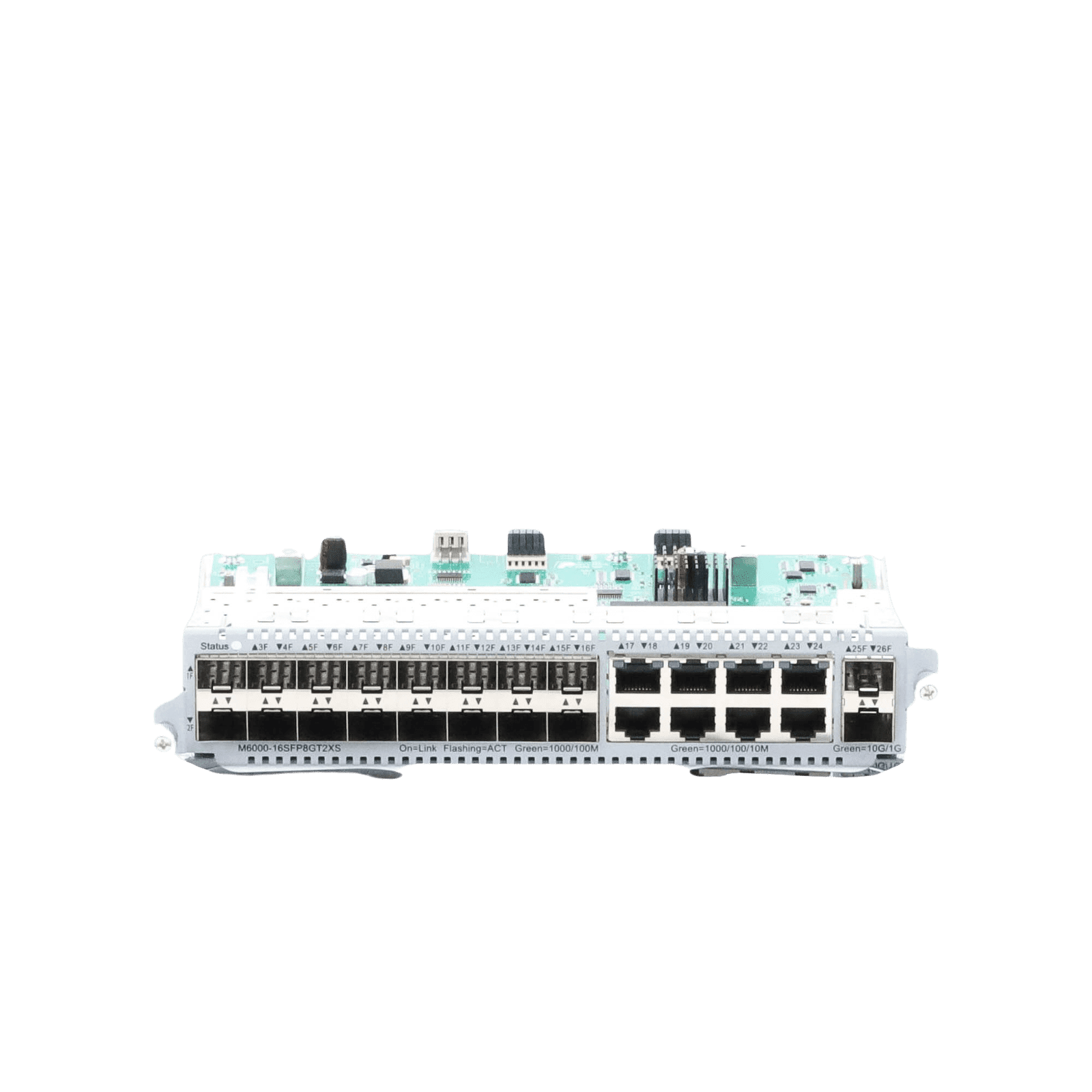 M6000-16SFP8GT2XS TARJETA SWITCH 16 PTOS SFP Y 8 GIGA RJ45 PARA RG-NBS6002 M6000-16SFP8GT2XS 217964 - RUIJIE