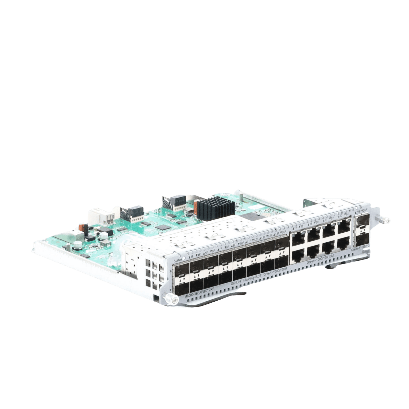 M6000-16SFP8GT2XS TARJETA SWITCH 16 PTOS SFP Y 8 GIGA RJ45 PARA RG-NBS6002 M6000-16SFP8GT2XS 217964 - RUIJIE