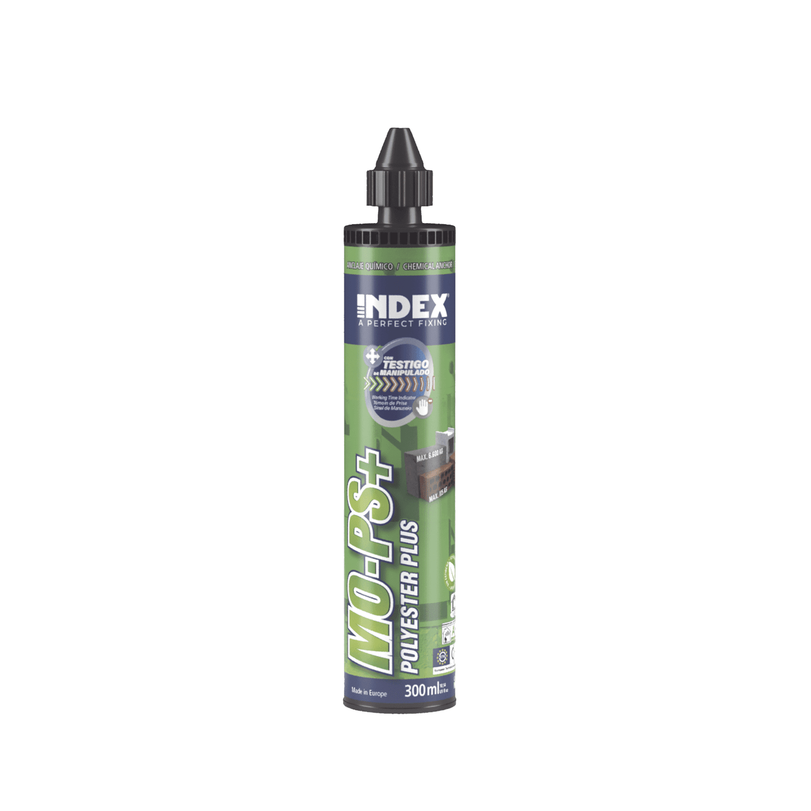 Resina de polyester sin estireno 300ml MOPS300 - INDEX