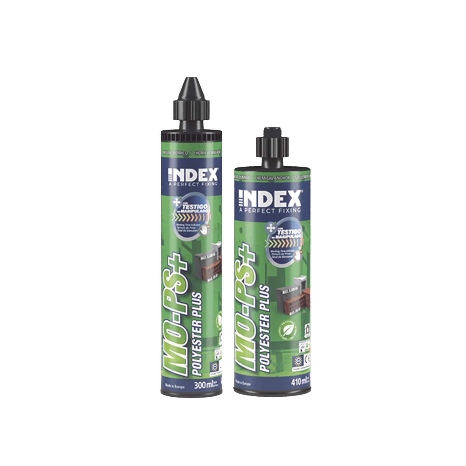 Resina de polyester sin estireno 300ml MOPS300 - INDEX