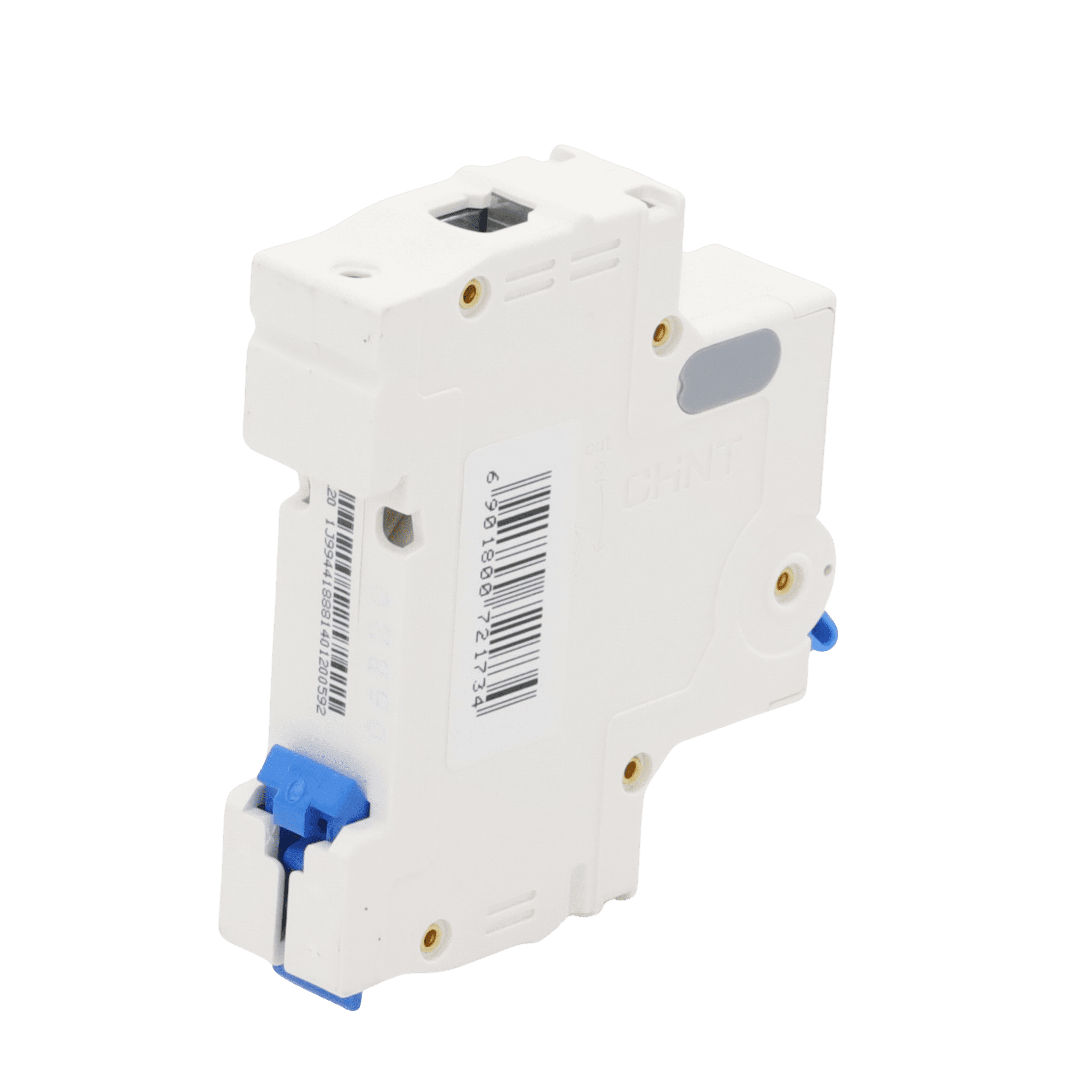 Pastilla para Riel Din, 1 Polo, 6 Amp, Vca:110/415v, 6kA, Catálogo: NXB631PC6, Serie: NXB-63. NXB631PC6 - CHINT