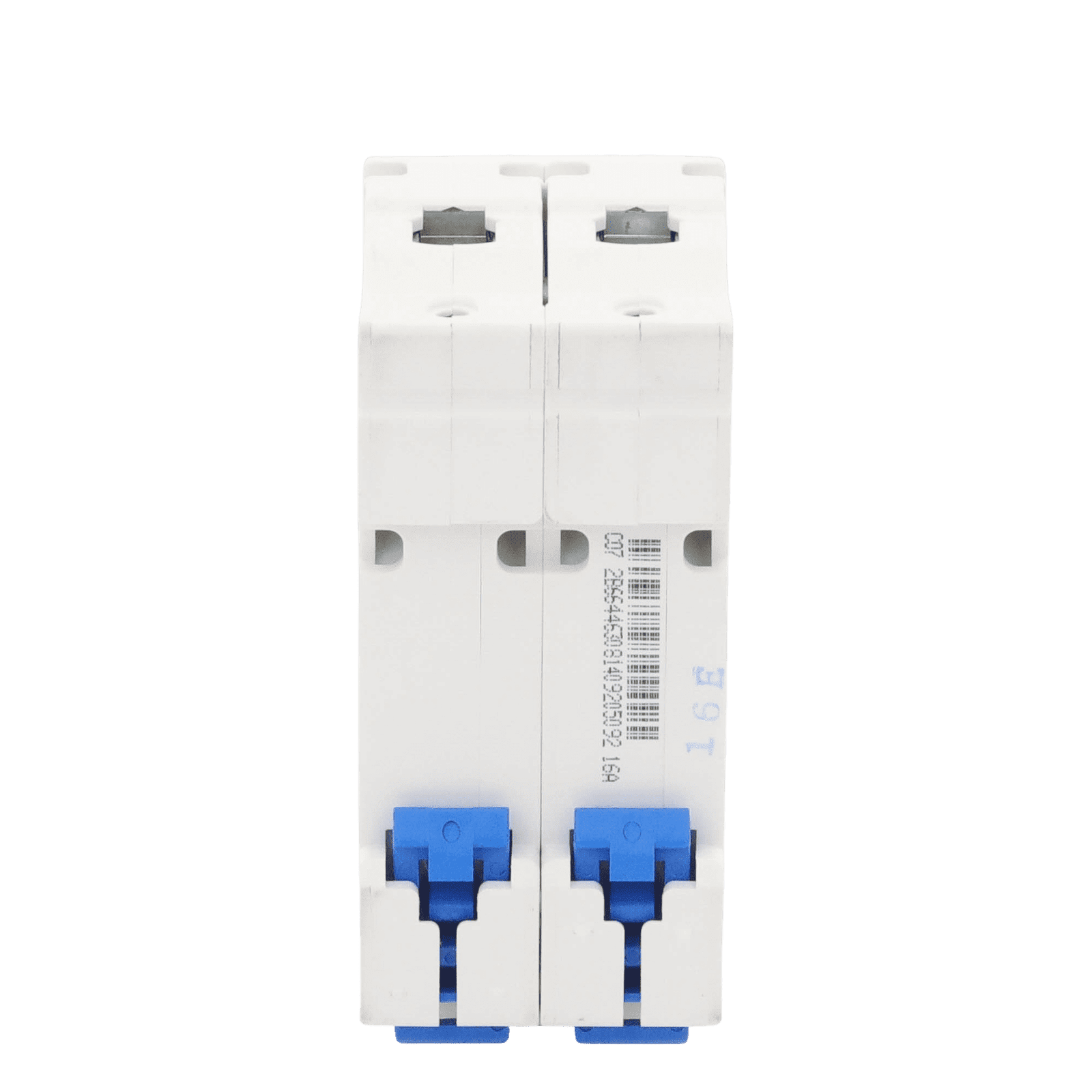 Pastilla para Riel Din, 2 Polos, 16 Amp, Vca:110/415v, 6kA, Catálogo: NXB632PC16, Serie: NXB-63. NXB632PC16 - CHINT