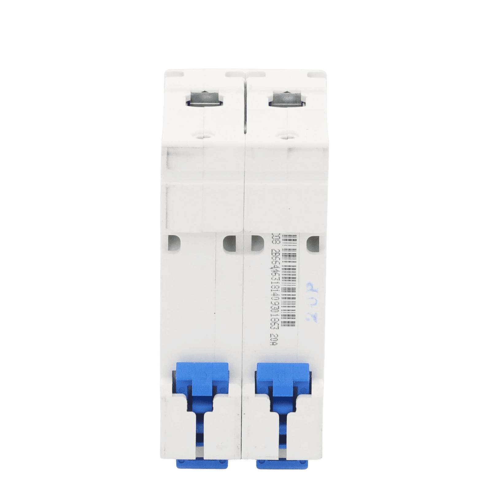 Pastilla para Riel Din, 2 Polos, 20 Amp, Vca:110/415v, 6kA, Catálogo: NXB632PC20, Serie: NXB-63. NXB632PC20 - CHINT