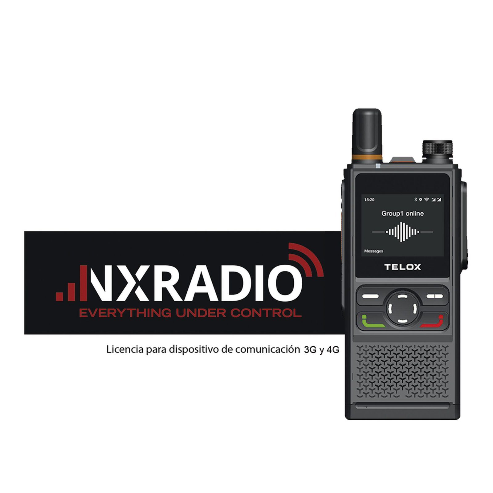 12 meses de Servicio NXRadio para Terminales de Radio NXPOC130, RG360 y M5. NXRADIOTERMINAL - NXRADIO