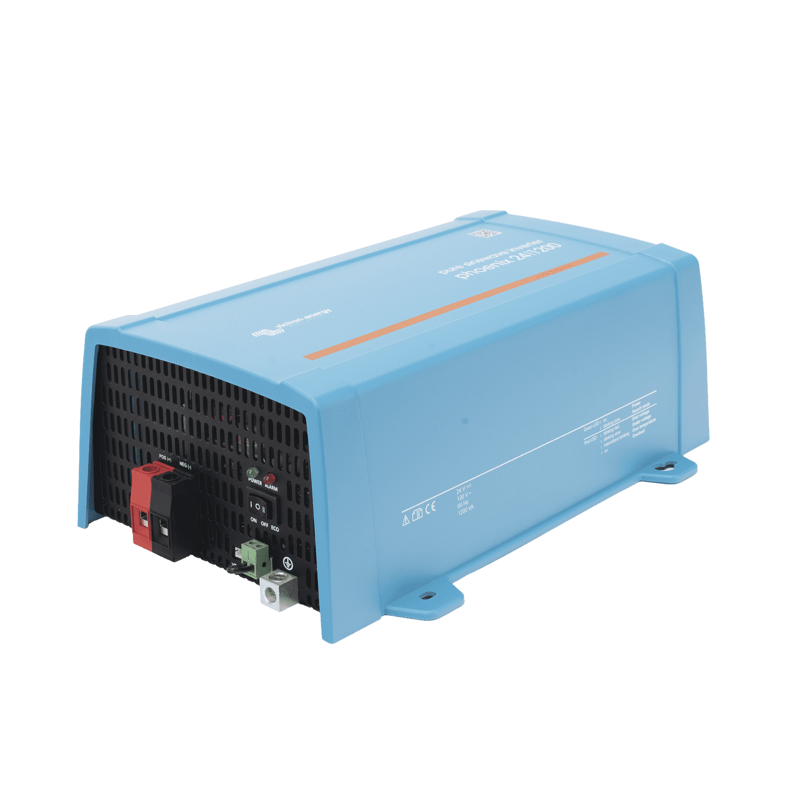 Phoenix 24/1200 VE.Direct / Inversor de Onda Pura / Entrada 24 Vcc / Salida 1000 W 120 Vac 60 Hz PH24/1200 - VICTRON ENERGY