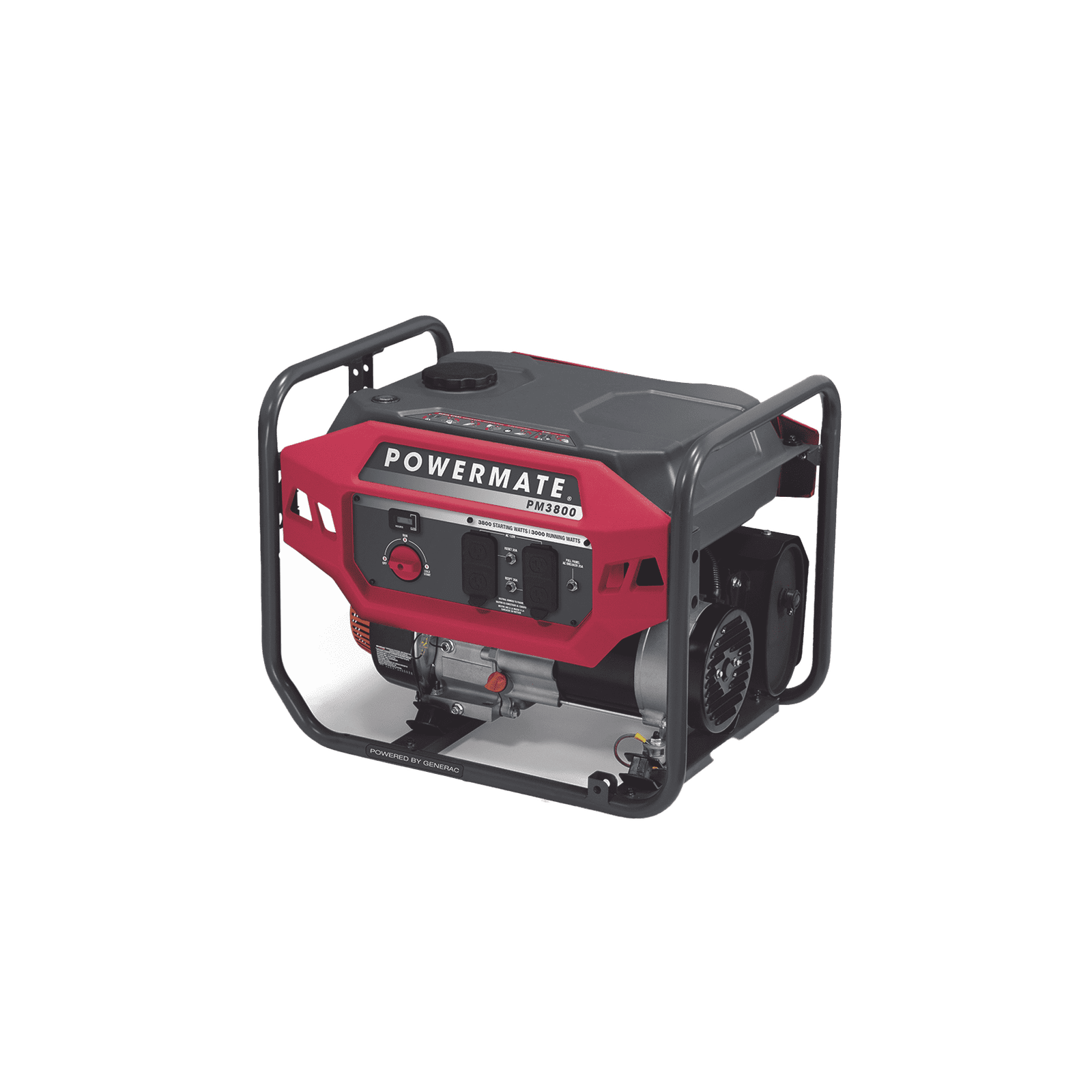Generador Inversor Portátil a Gasolina, 3 kW, Arranque Manual PM3800 - POWERMATE