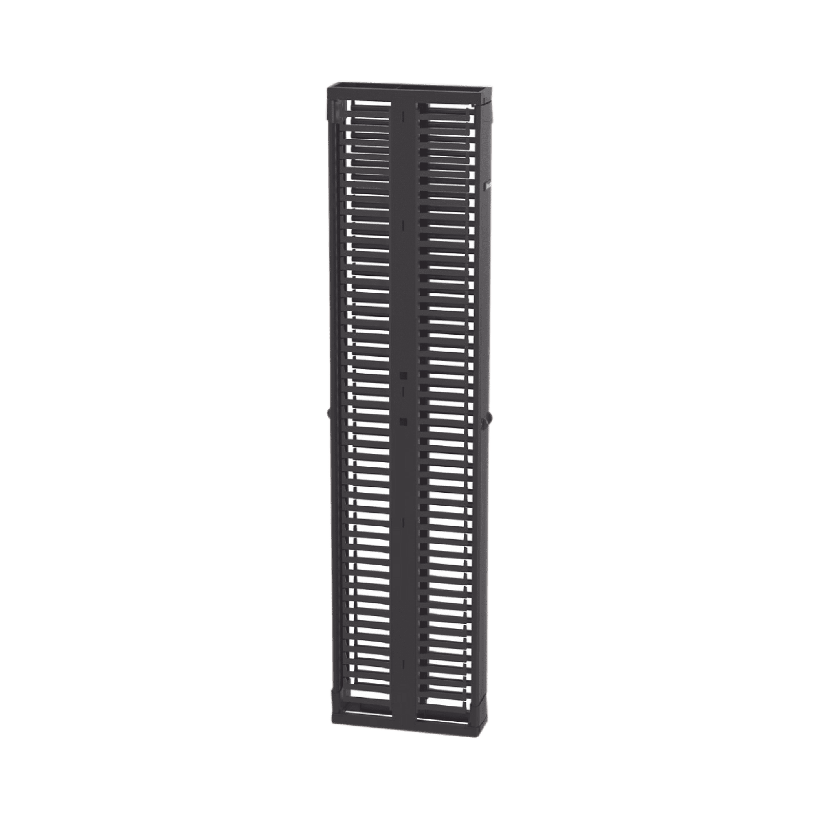 Organizador Vertical PatchRunner™, Doble (Frontal y Posterior), Para Rack Abierto de 45 Unidades, 6in de Ancho, Color Negro PR2VD06 - PANDUIT