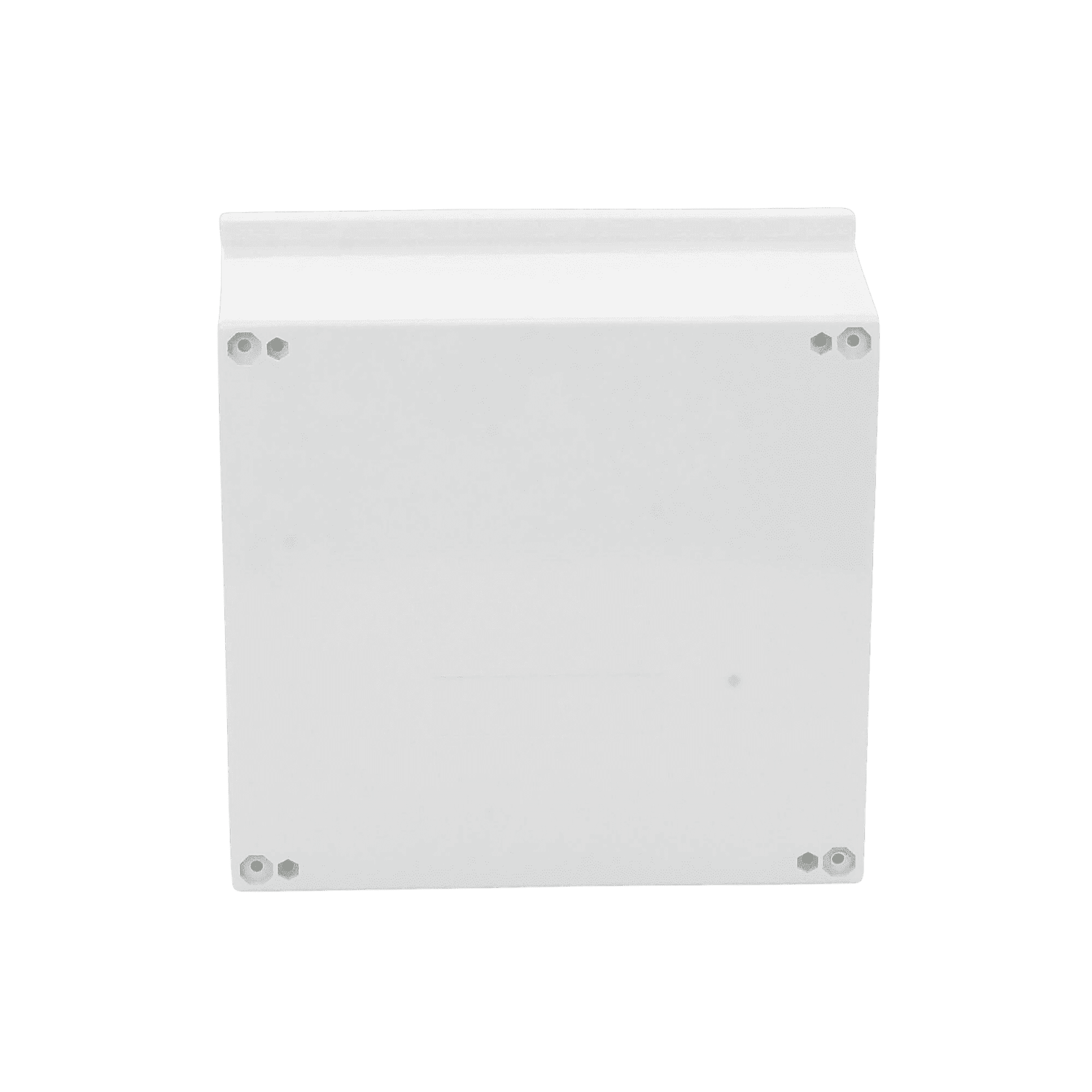 Gabinete de Poliéster IP65 Uso en Intemperie (400 x 400 x 200 mm) con Placa Trasera Interior de Plástico (Incluye Chapa y Llave). PST-4040-20P - PRECISION
