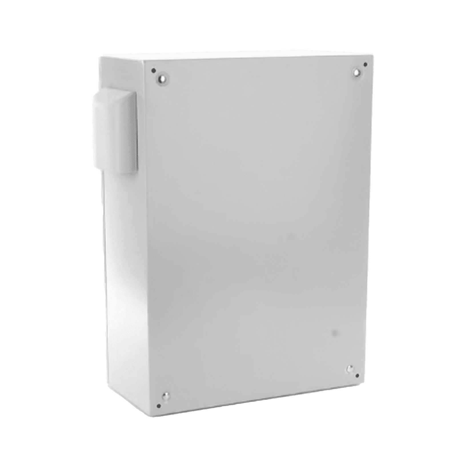 Gabinete Ventilado de Acero IP55 Uso en Exterior (500 x 700 x 250 mm) con Placa Trasera Interior Metálica y Compuerta Inferior Atornillable. Incluye Ventilador, Ventilas, filtros, Chapa y Llave. PST-5070-25AV - PRECISION