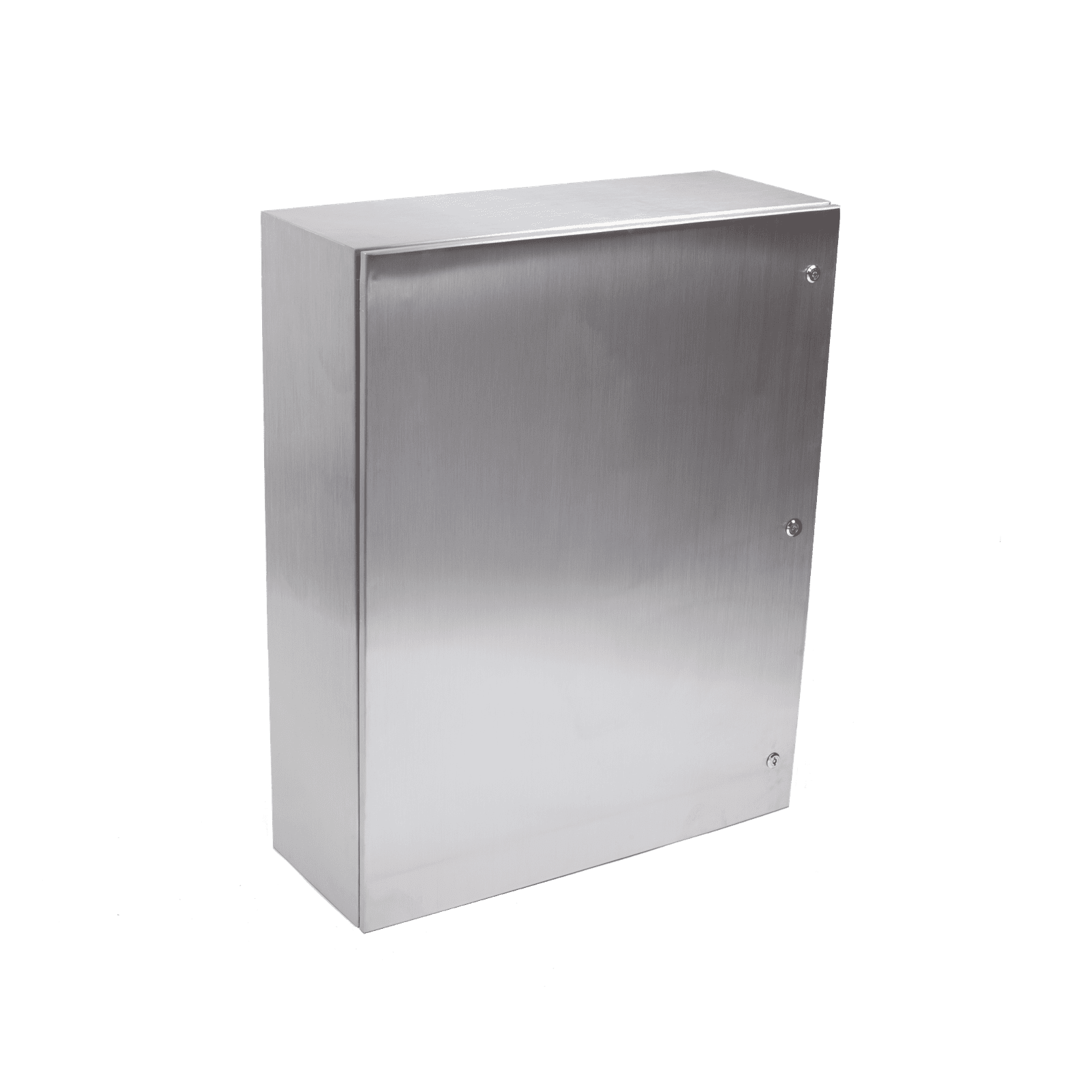 Gabinete de Acero Inoxidable IP66 Uso en Intemperie (800 x 1000 x 300 mm) con Placa Interna Galvanizada. PST-8010030-INOX-B - PRECISION