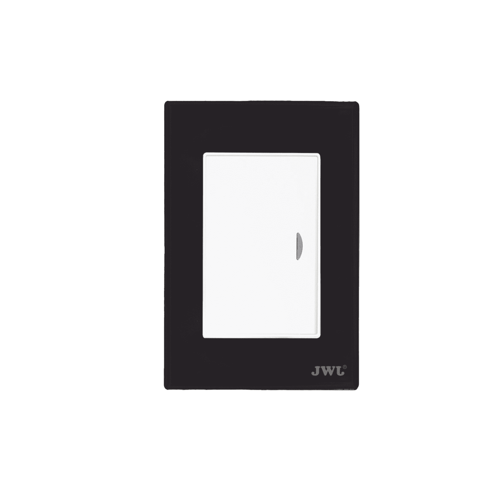 Placa con Interruptor Escalera 10 A/ 127 V CA ~ 60 Hz / Carcasa Negra. JTL-F7602 - JWJ