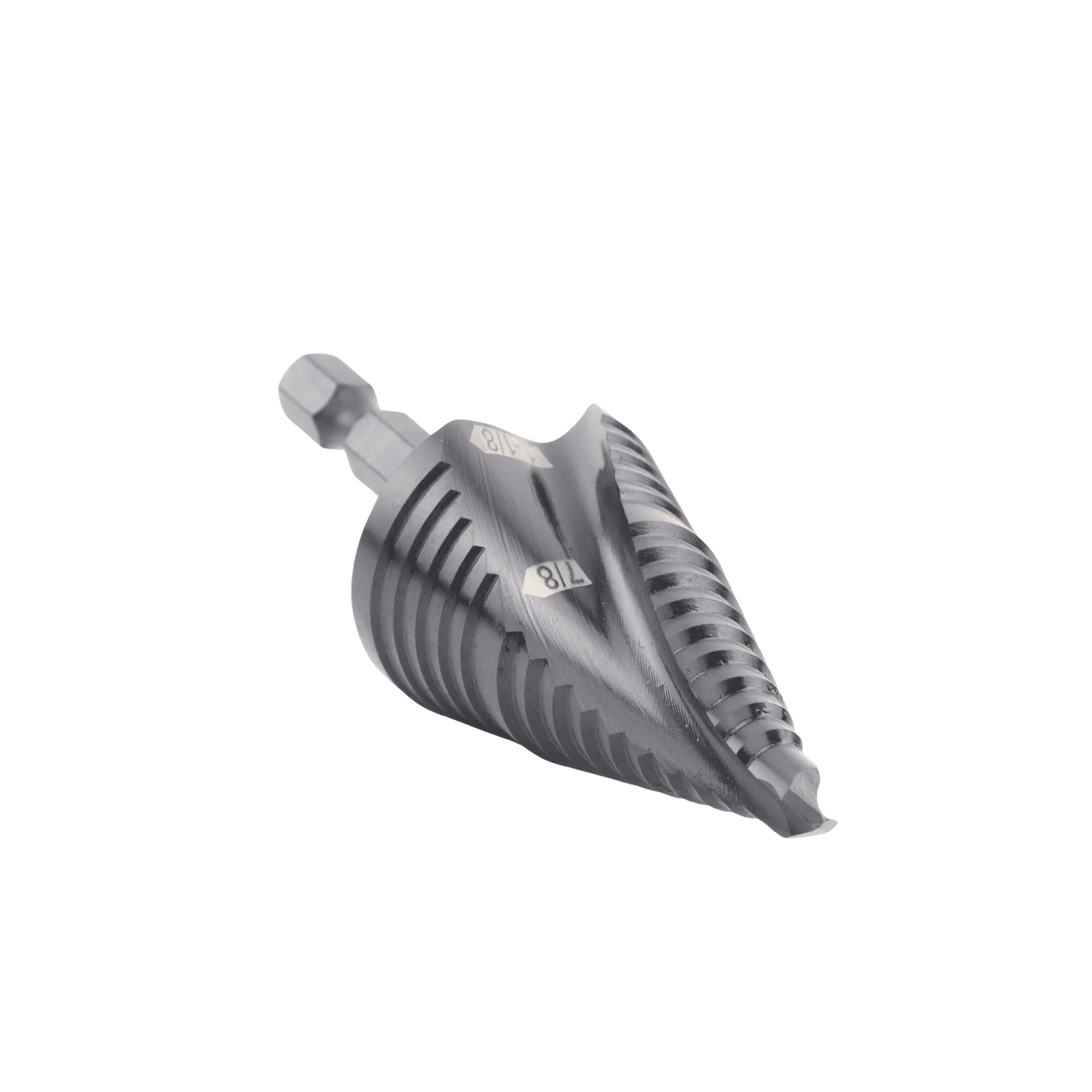 Broca Escalonada 12 en 1, de Liberación Rápida, Acanaladura en Espiral, produce Agujeros de 2-3 cm e Intermedios. 10x más Durable QRST11 224267 - KLEIN TOOLS