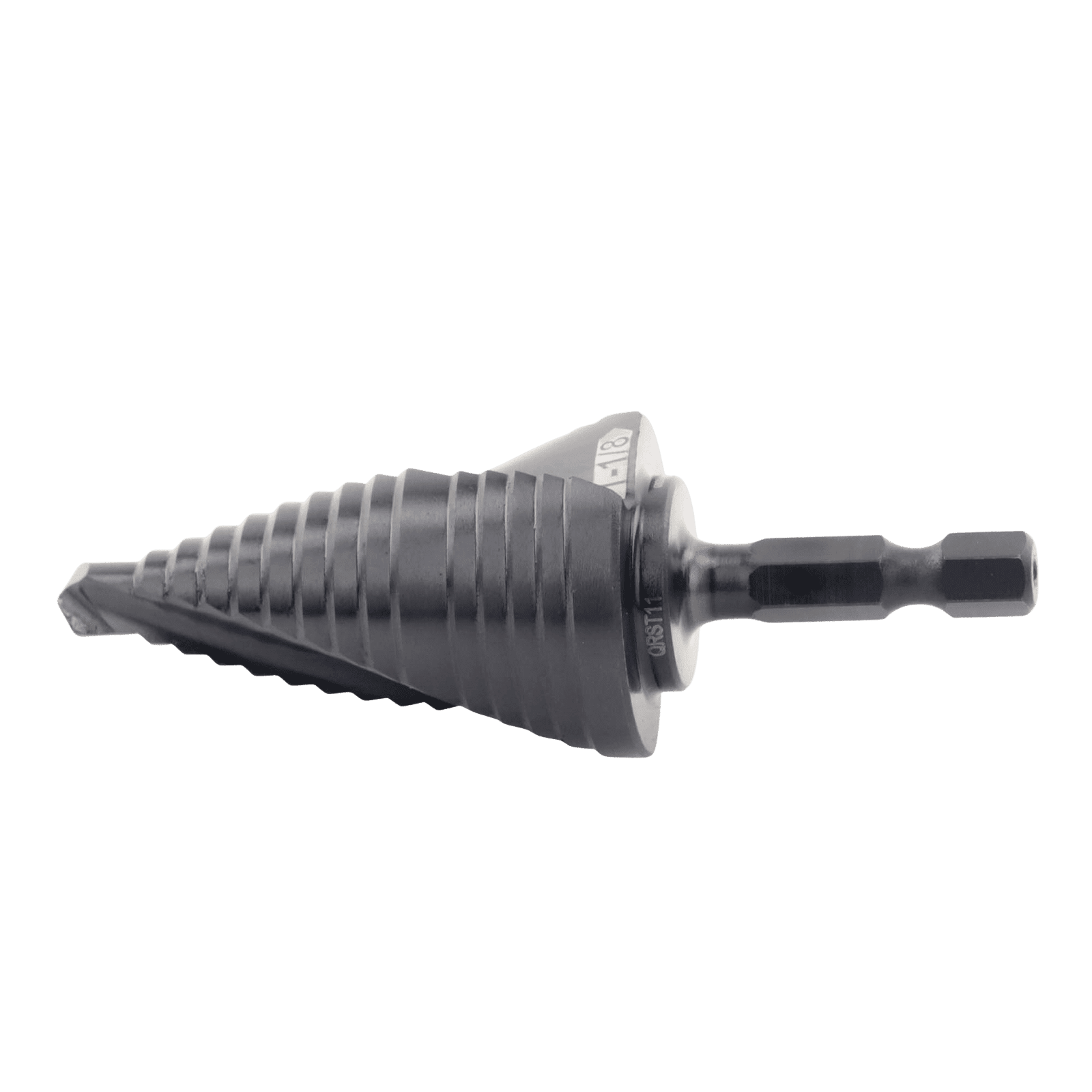 Broca Escalonada 12 en 1, de Liberación Rápida, Acanaladura en Espiral, produce Agujeros de 2-3 cm e Intermedios. 10x más Durable QRST11 224267 - KLEIN TOOLS