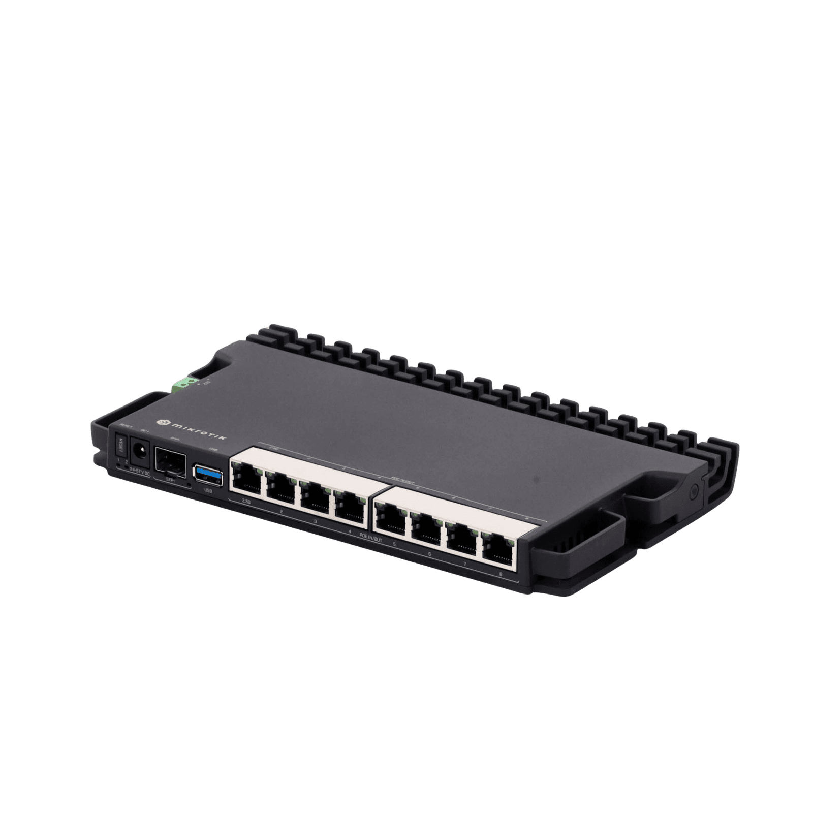 RB5009UPr+S+IN 8 puertos PoE in/out, 1 SFP+, Solo RouterOS v7 RB5009UPR+S+IN 210800 - MIKROTIK