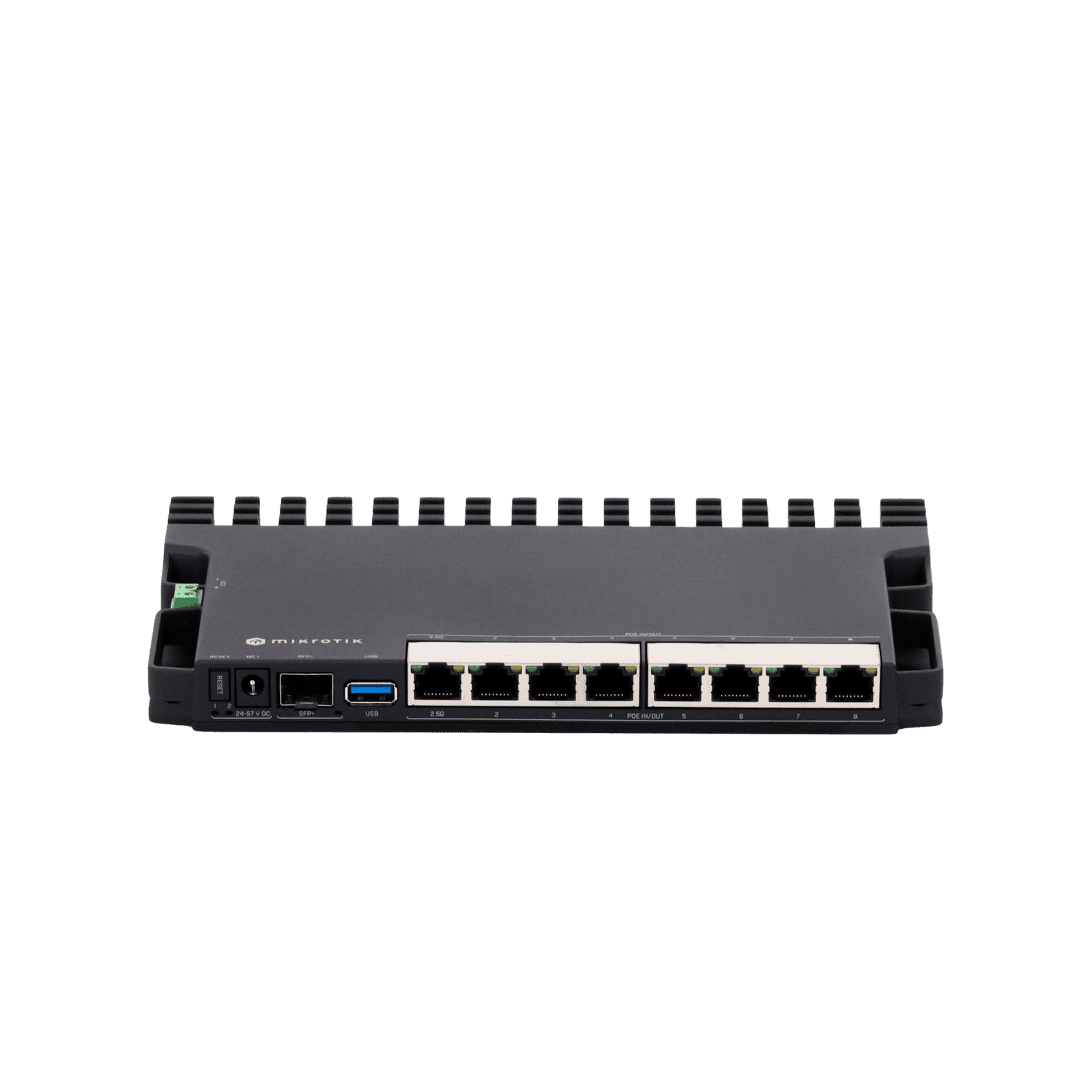 RB5009UPr+S+IN 8 puertos PoE in/out, 1 SFP+, Solo RouterOS v7 RB5009UPR+S+IN 210800 - MIKROTIK