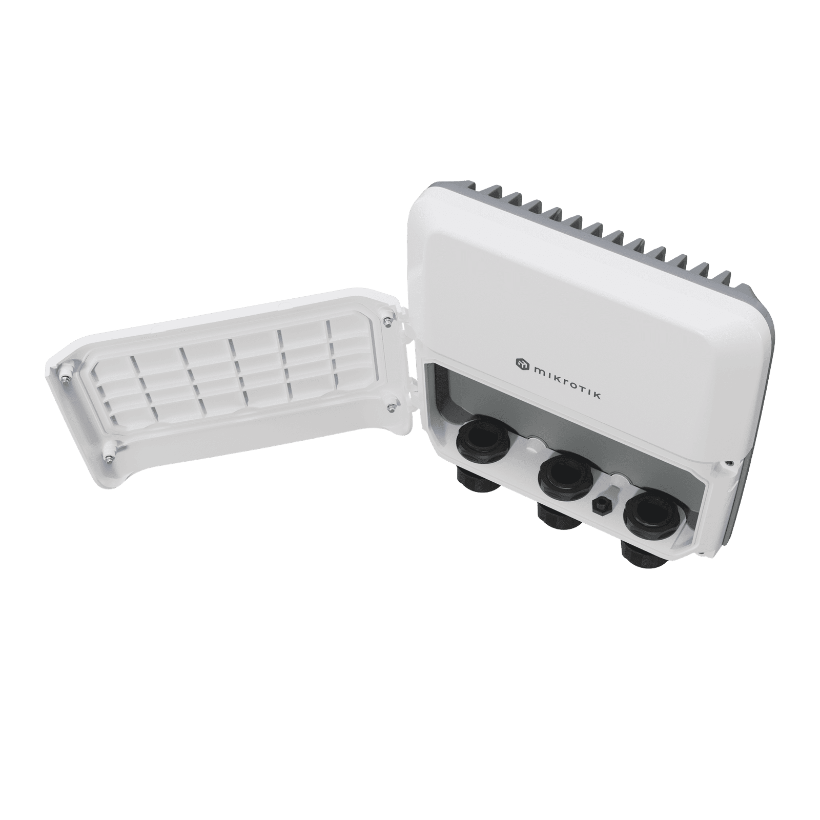 RB5009UPr+S+OUT 8 puertos PoE in/out, 1 SFP+, Solo RouterOS v7 para Exterior RB5009UPR+S+OUT - MIKROTIK