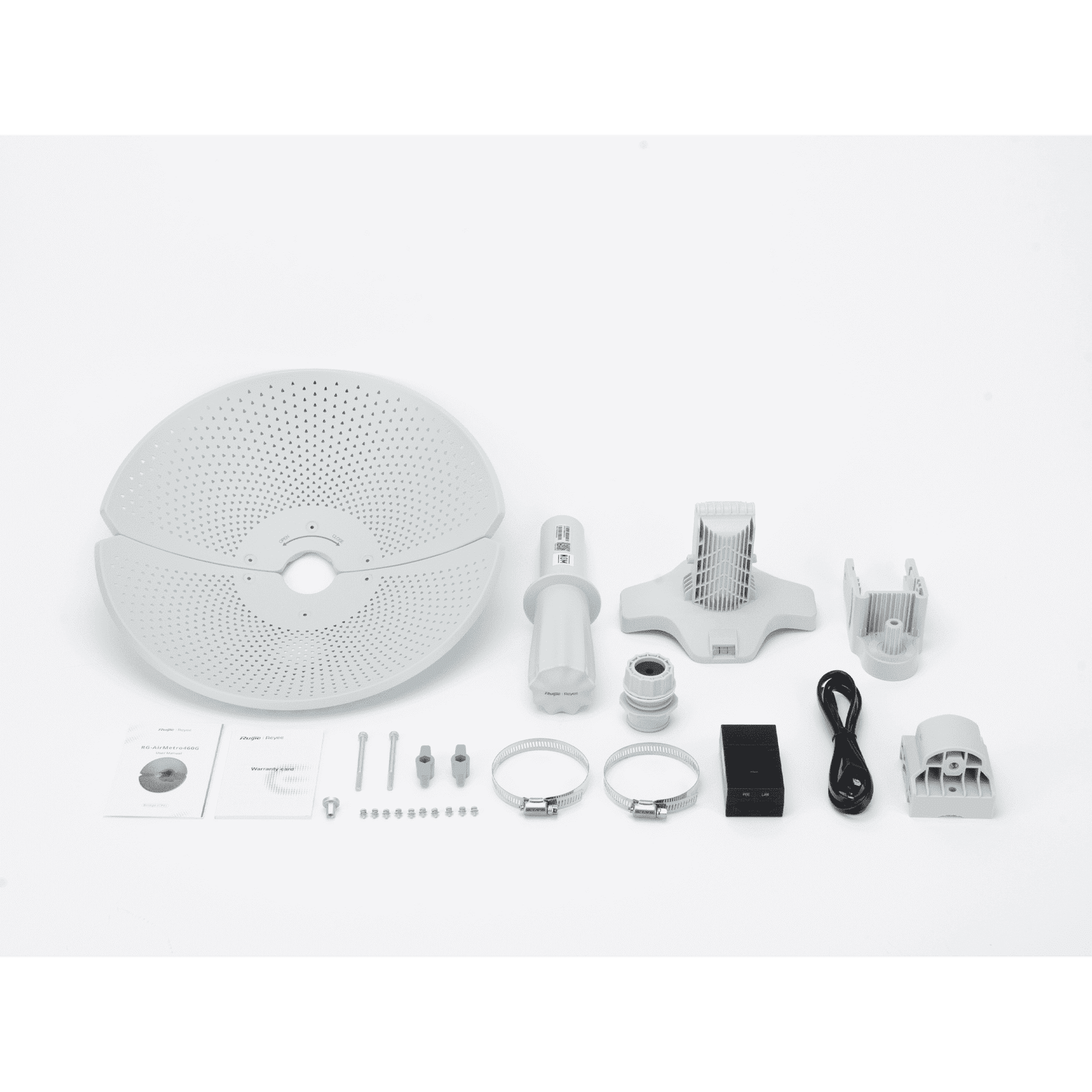 Radio Integrado 23 dBi Puerto Gigabit, Modo AP/CPE en PtP o CPE en Multipunto, Hasta 867 Mbps, Botón de Auto-Emparejamiento para distribuciones de Enlaces Inalámbricos WISP y CCTV, Administración en la Nube RG-AIRMETRO460G - RUIJIE