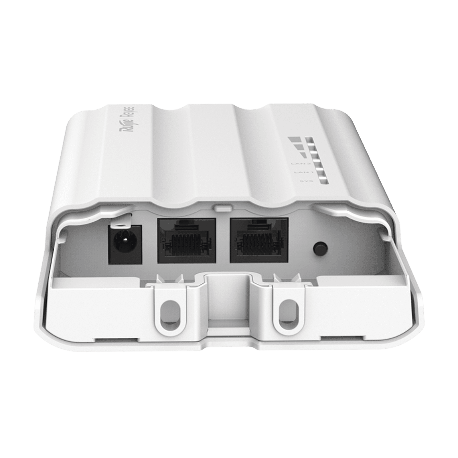 Estación Base Conectorizada PtP o Multipunto hasta 32 Clientes, Botón de Auto-Emparejamiento para distribuciones de Enlaces Inalámbricos WISP y CCTV, Desempeño de Hasta 867 Mbps con Administración en la Nube. RG-AIRMETRO550G-B - RUIJIE