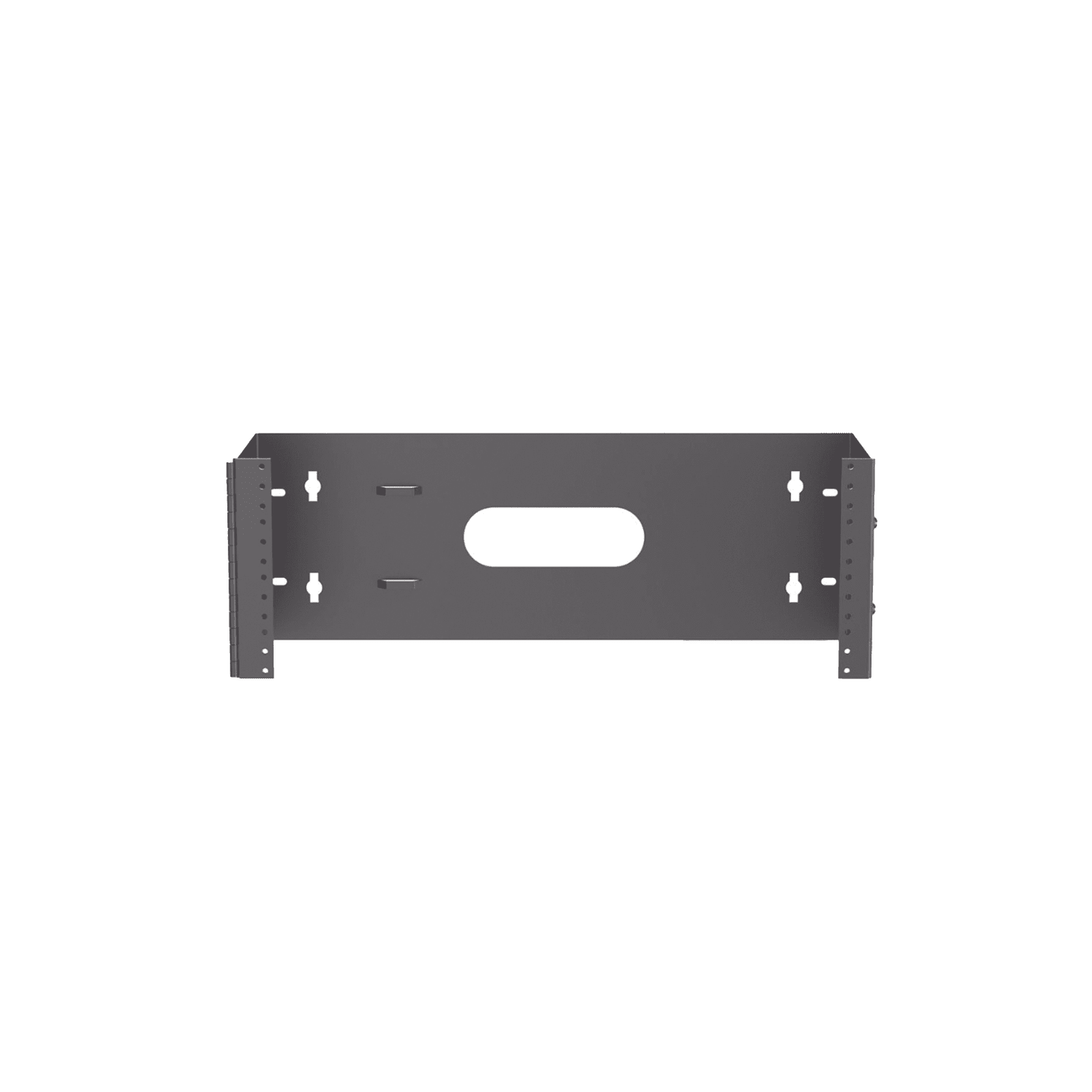 Rack Abierto de Instalación en Pared con Bisagras, Profundidad de 159 mm, 19 in de Ancho, 4 UR, Color Negro WBH4 - PANDUIT