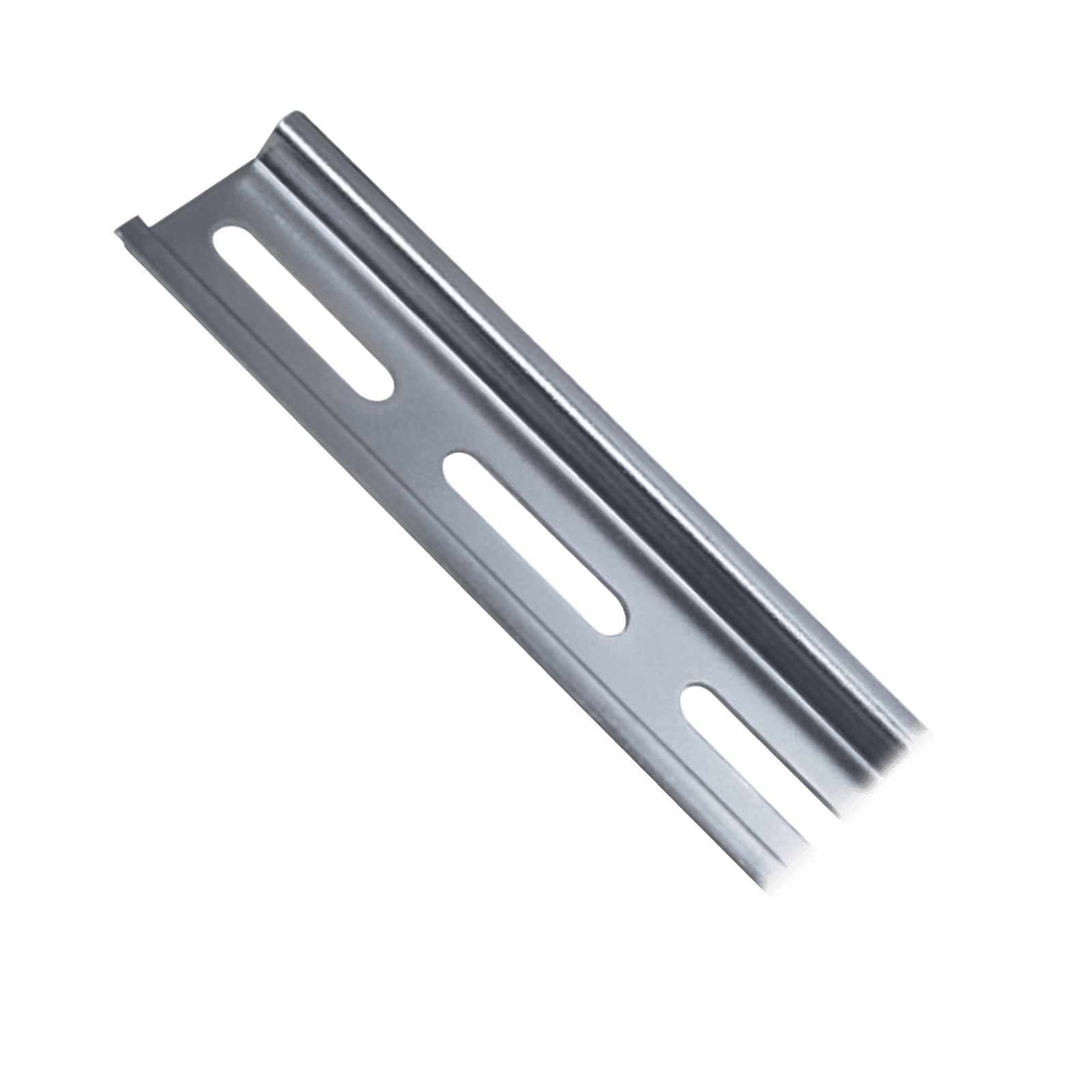 Riel DIN Estándar de 35 mm Ranurado. 2 metro de longitud. Fabricado en Acero. SYSRD2M - SYSCOM PARTS